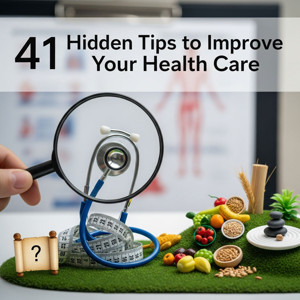 41 Hidden Tips to Improve Your Health Care: Navigating the System Like an Expert