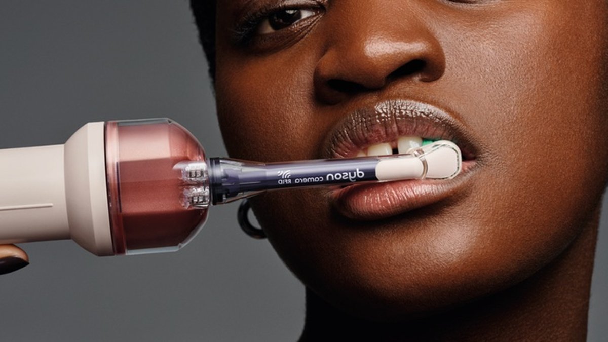 Dyson unveils £420 toothbrush that flosses gaps - dyson toothbrush
