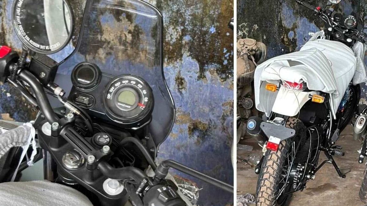 RE Himalayan 440 Production Model Leaked Pre-Launch - royal enfield himalayan