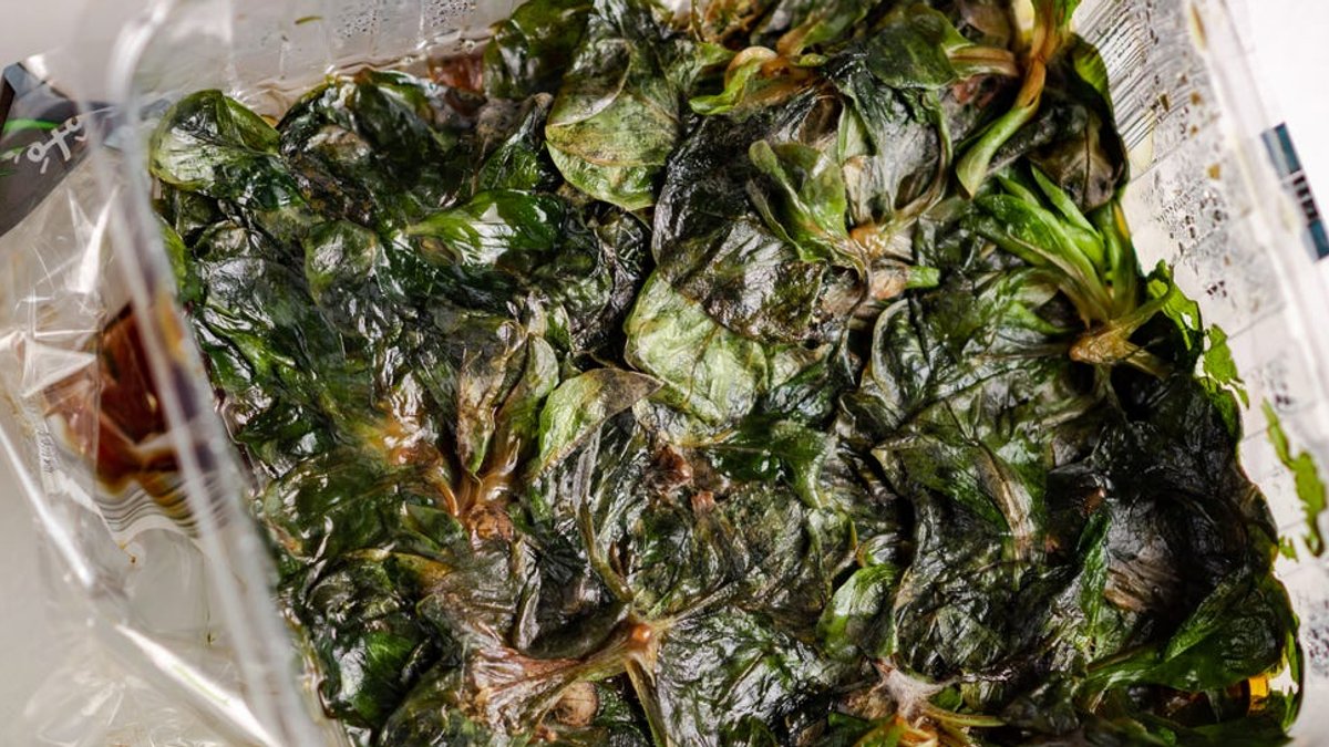 Slimy Spinach: Safety Advice from Experts - slimy spinach