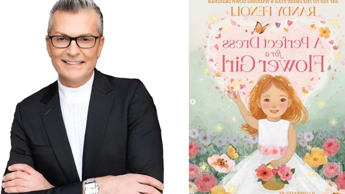 Randy Fenoli Announces First Children’s Book, A Perfect Dress for a Flower Girl - randy fenoli book
