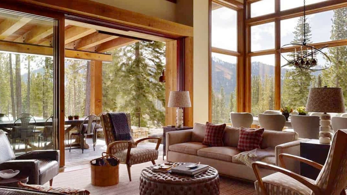 Martis Camp Cabin Blends Rustic Charm and Modern Martis Camp Cabin Blends Rustic Charm and Modern - rustic cabin