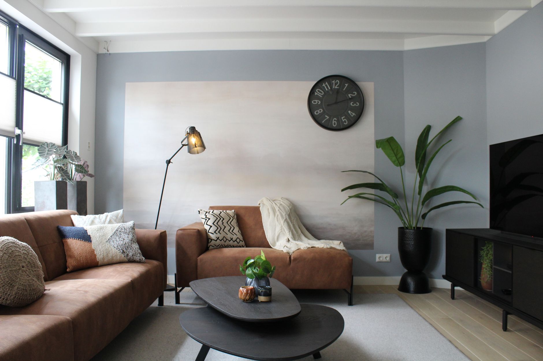 Camel Sofa Ideas That Unify a Living Room