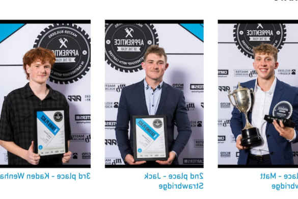 Foster apprentice takes out Waikato regional award