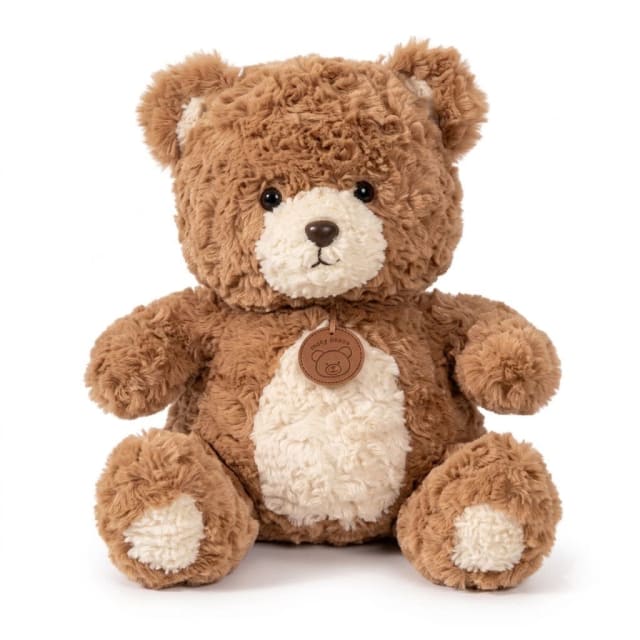 Cute Brown Teddy Bear Soft Toy – Fluffy Plush Stuffed Animal