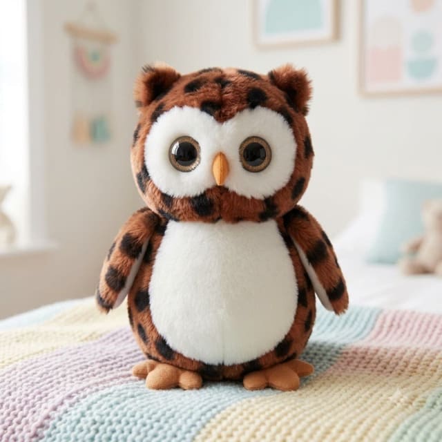 Cute Tiger Owl Plush Toy