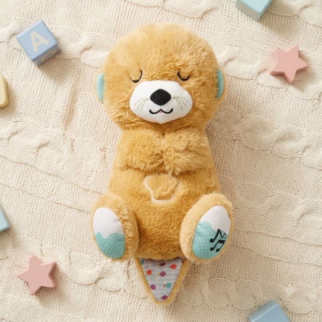 Breathing & Music Teddy Bear Soft Plush Toy – Cuddly Musical Teddy for Kids