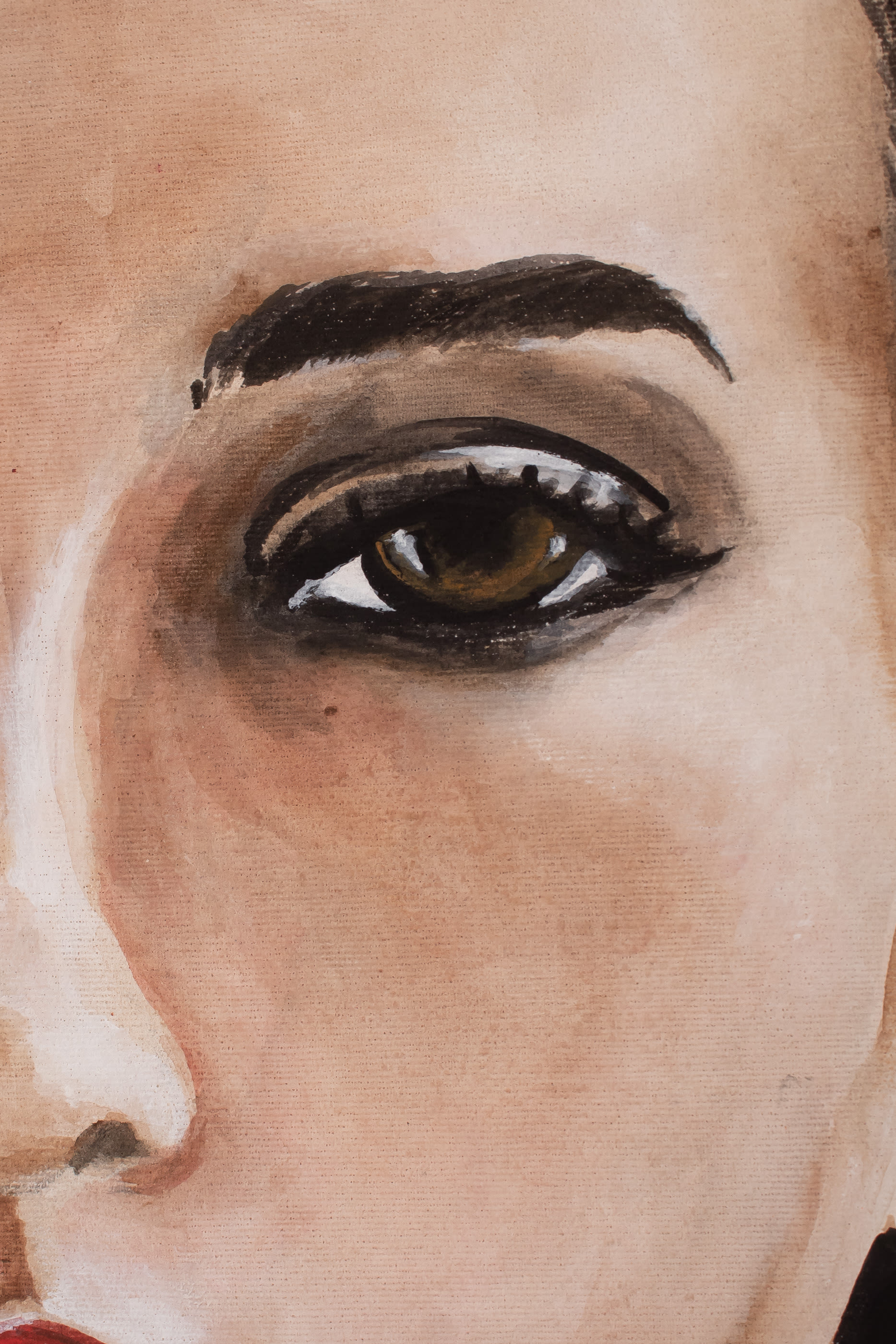 Humo, detalle: Mirada