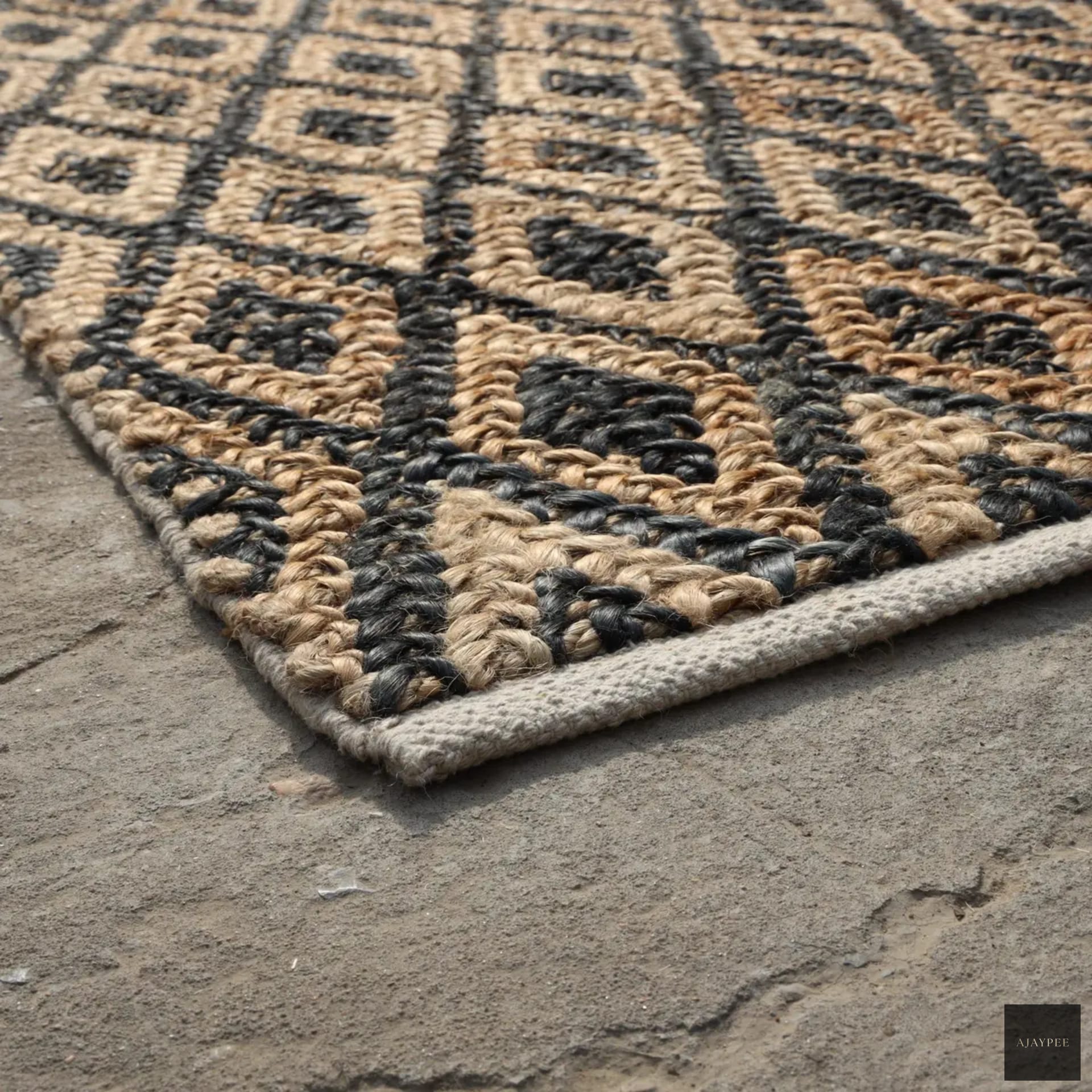 BLANC - Jute - Hand Knotted - Ajaypee Carpets (Thumbnail 2)