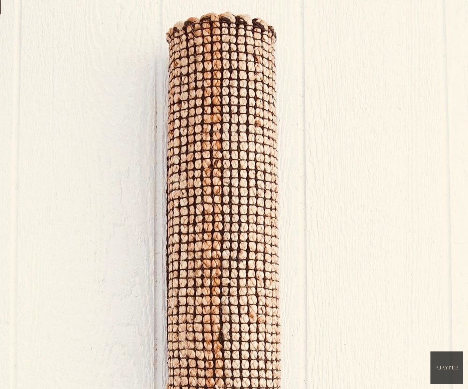 Hemp Handwoven Rug-Lars - Jute - Hand Woven - Ajaypee Carpets (Thumbnail 9)