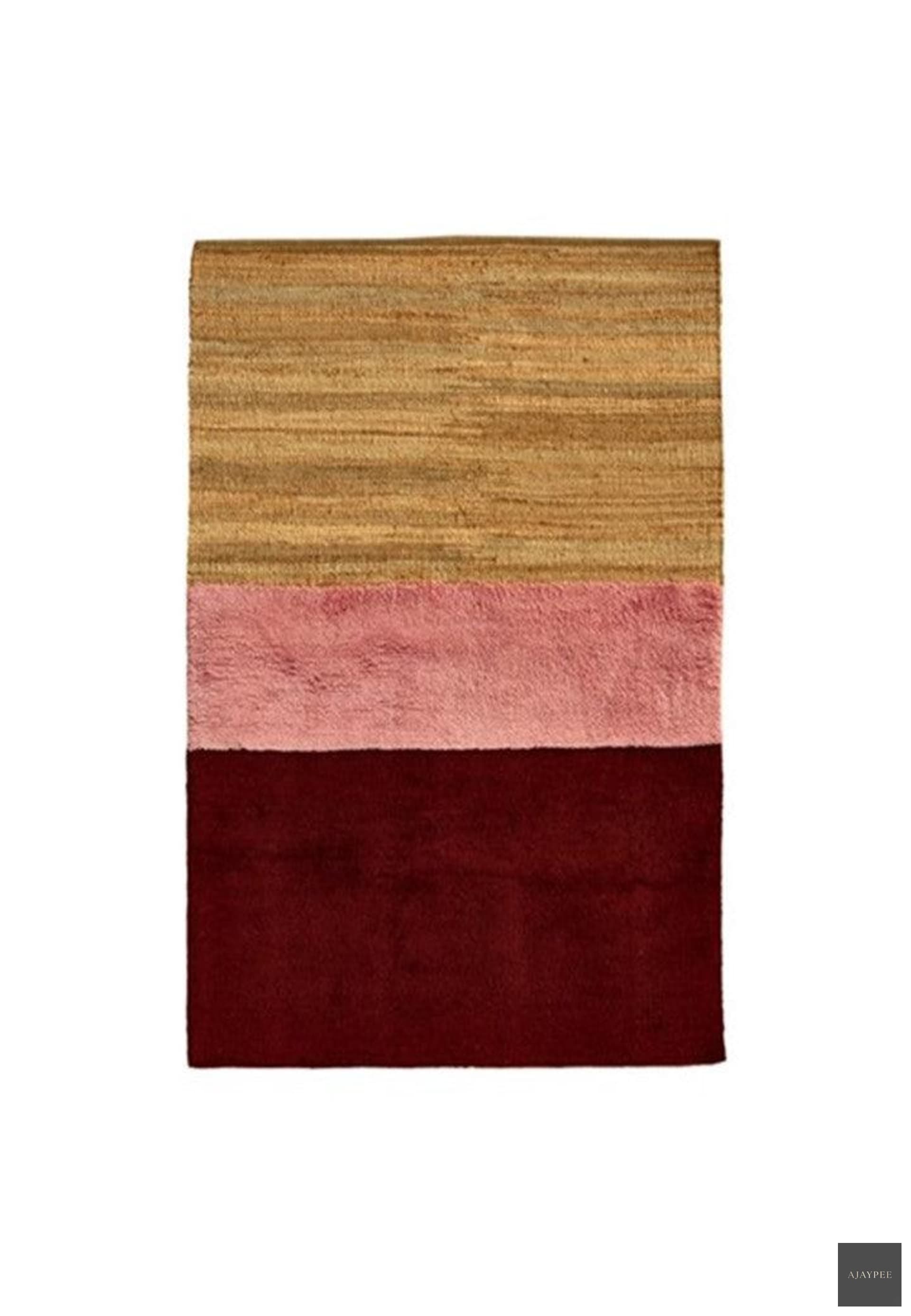 Hemp & Wool Hand knotted Carpet Sierra - Jute - Hand Knotted - Ajaypee Carpets (Thumbnail 3)