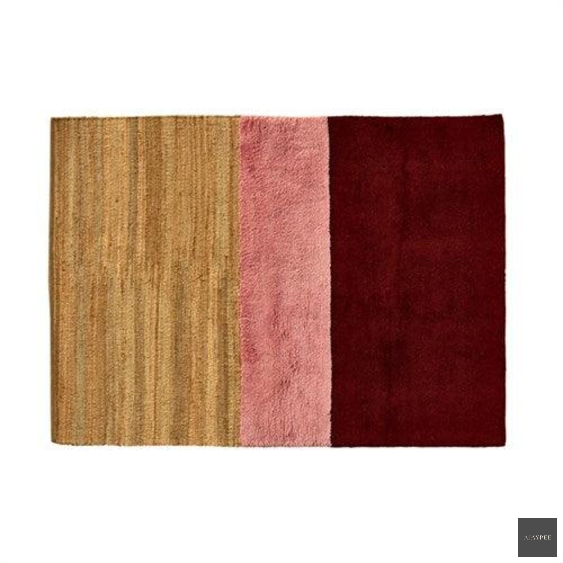 Hemp & Wool Hand knotted Carpet Sierra - Jute - Hand Knotted - Ajaypee Carpets (Thumbnail 4)