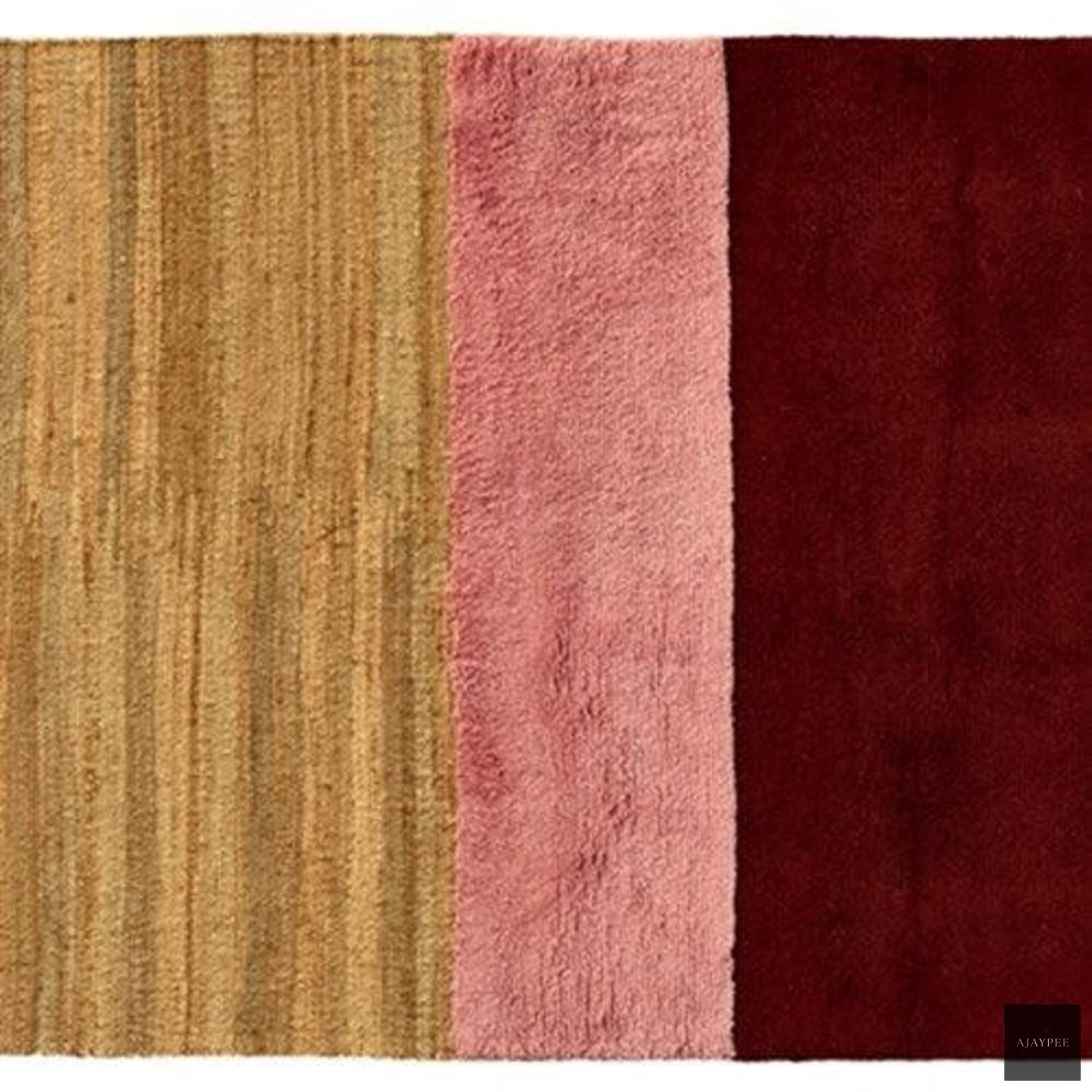 Hemp & Wool Hand knotted Carpet Sierra - Jute - Hand Knotted - Ajaypee Carpets (Thumbnail 7)