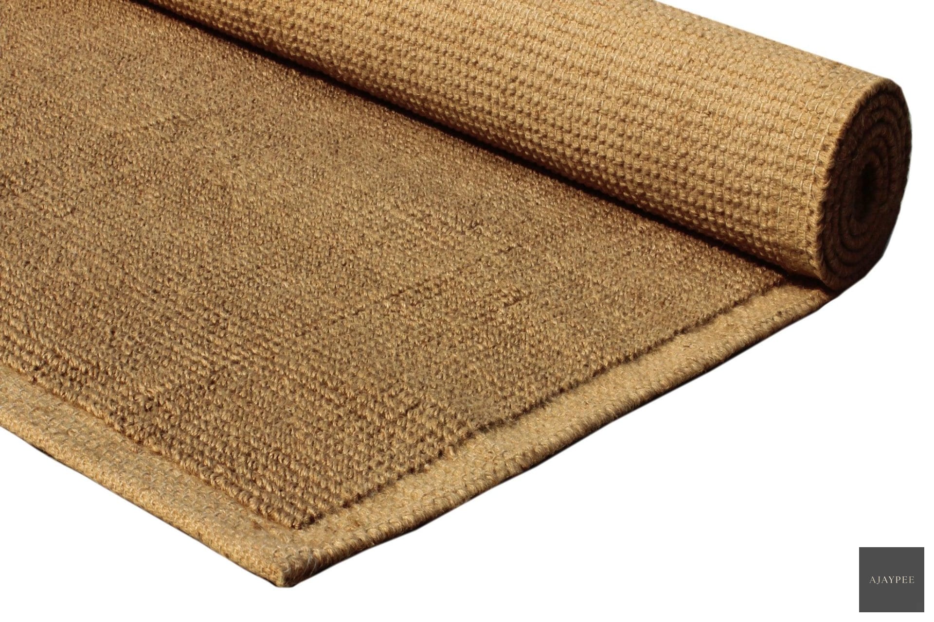 Jute Handwoven Rug Jule - Jute - Flatweave - Ajaypee Carpets (Thumbnail 2)
