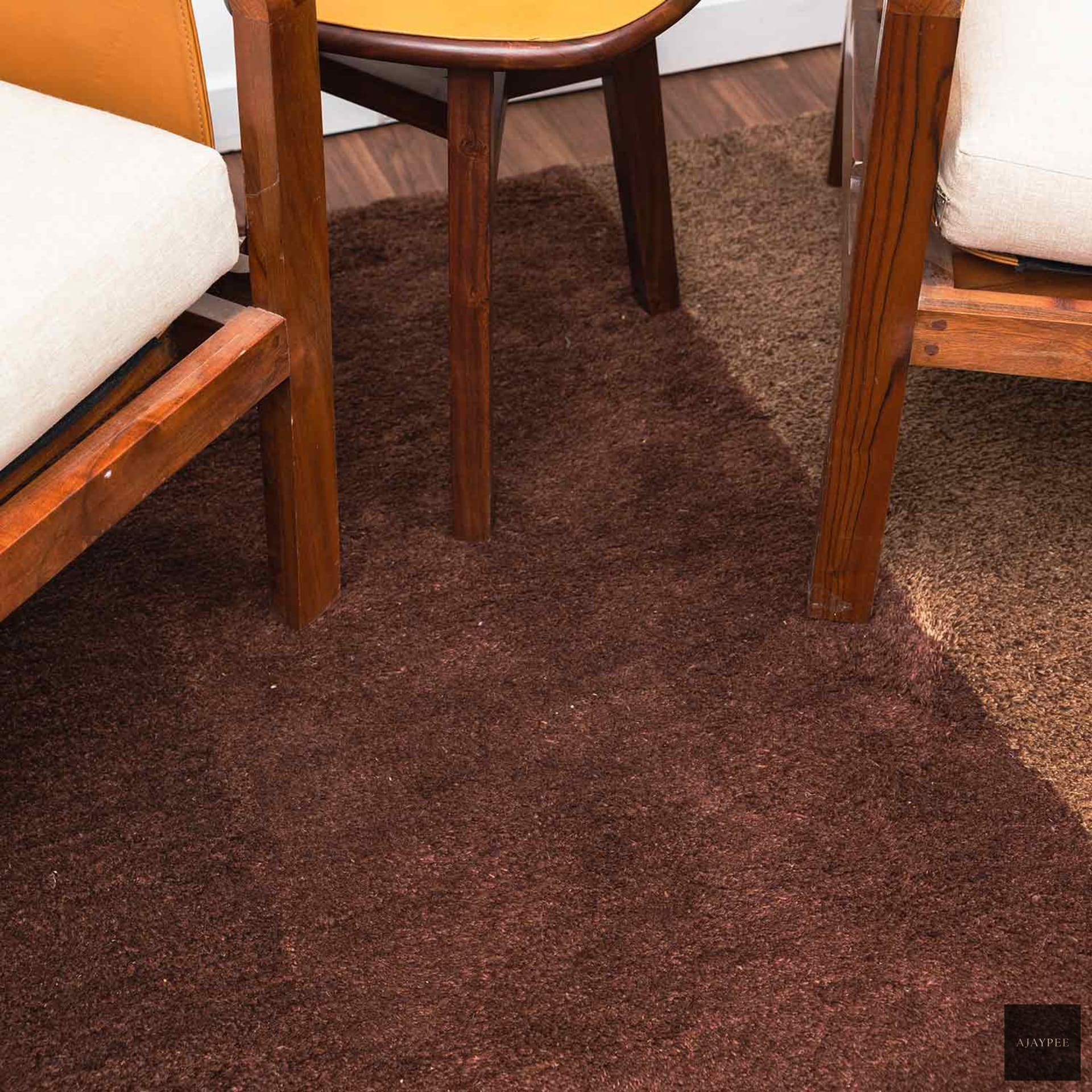 Annie Hand Tufted Woollen Rug - Cotton - Hand Tufted - Ajaypee Carpets (Thumbnail 4)
