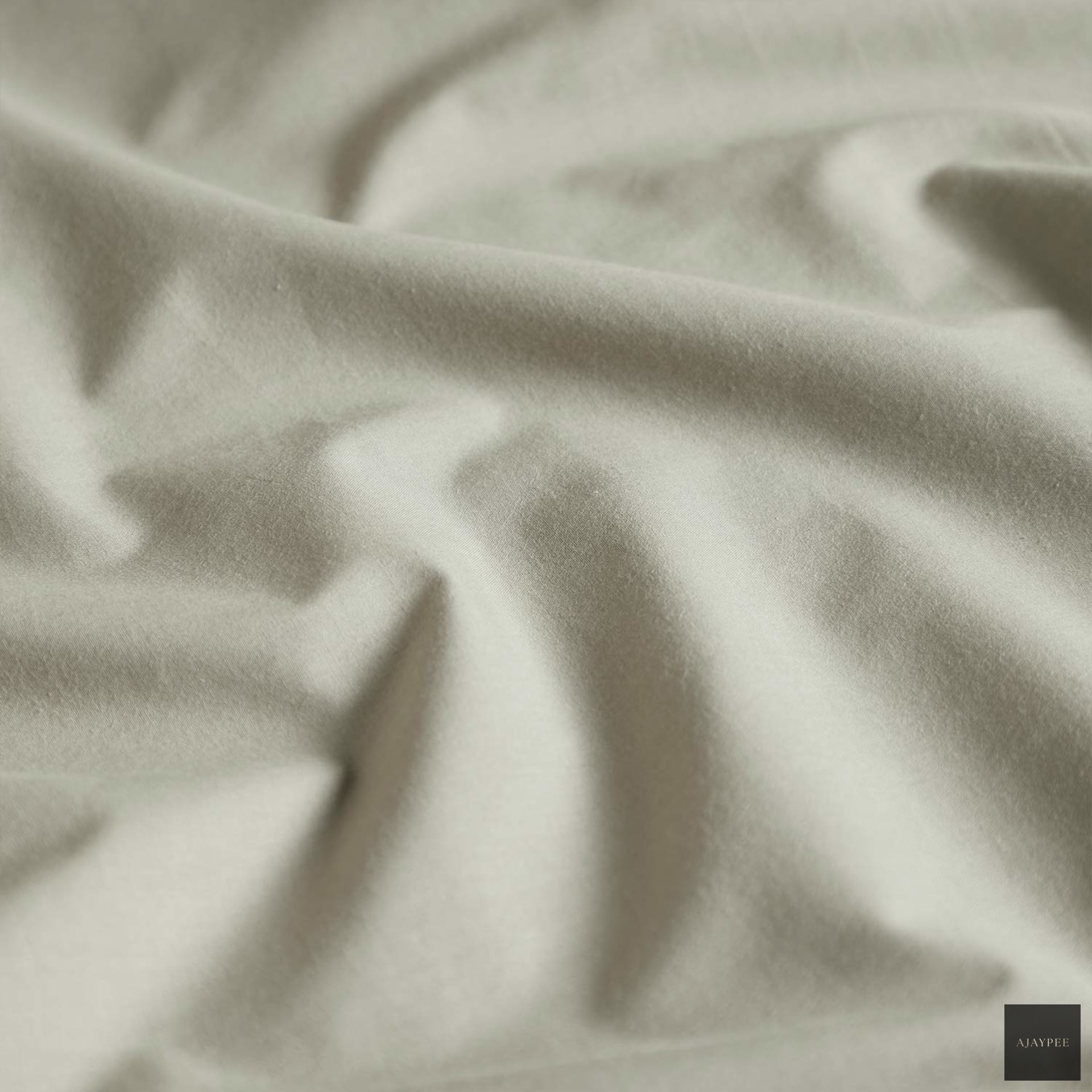 Clair Cotton Percale Bedsheet Set - Cotton - Hand Woven - Ajaypee Carpets (Thumbnail 4)