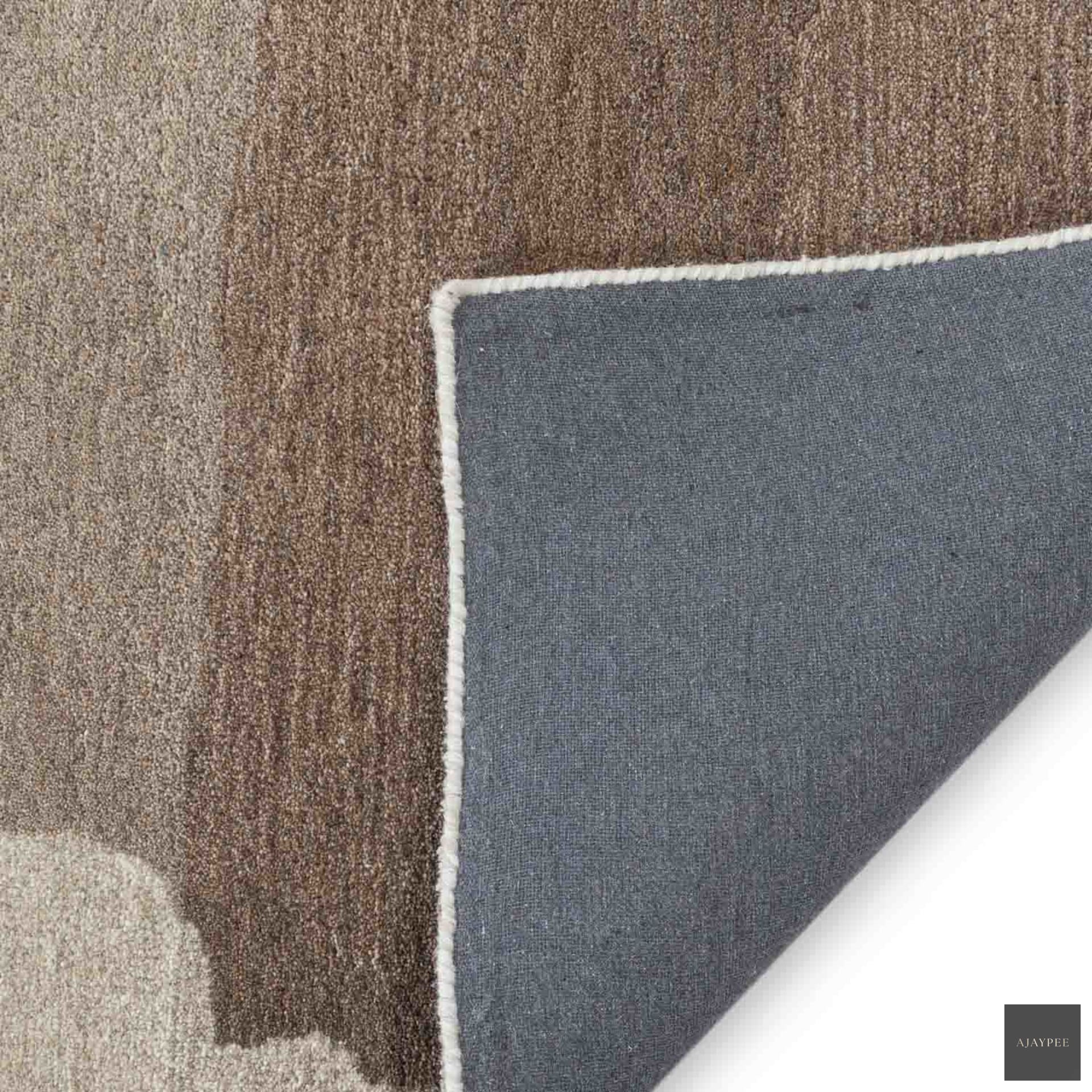 Delia Hand Tufted Woollen Rug - Cotton - Hand Tufted - Ajaypee Carpets (Thumbnail 7)