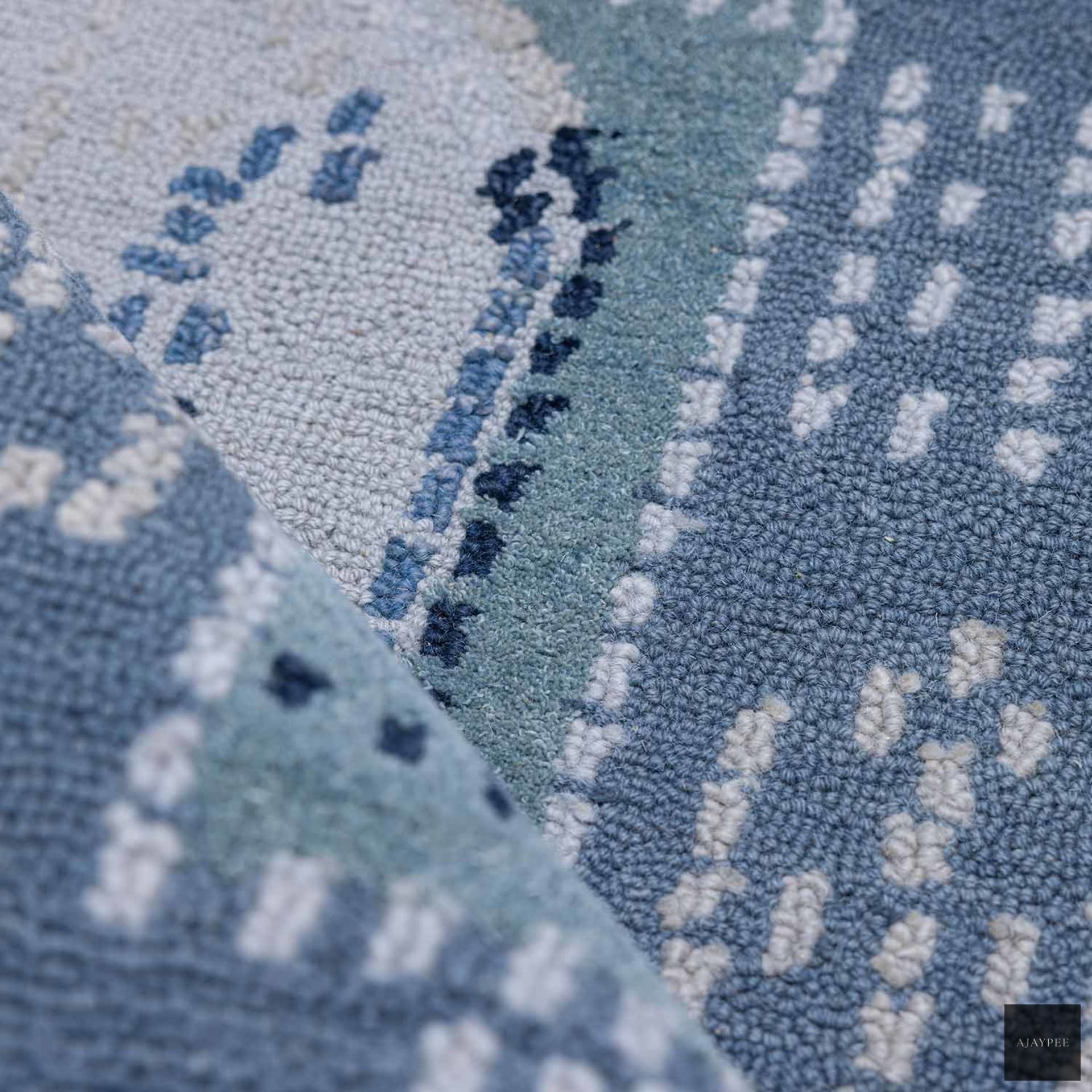 Elsie Hand Tufted Woollen Rug - Cotton - Hand Tufted - Ajaypee Carpets (Thumbnail 4)