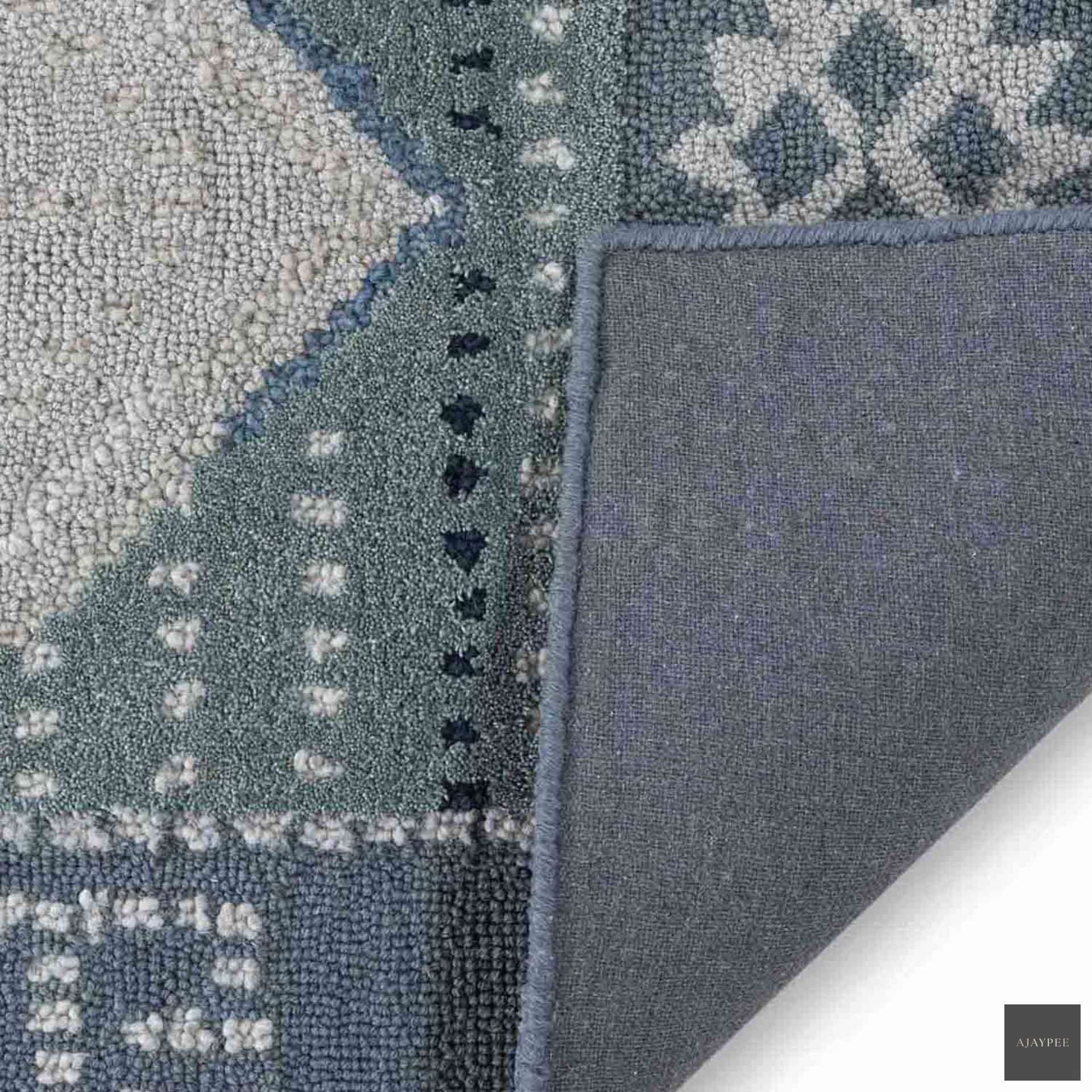 Elsie Hand Tufted Woollen Rug - Cotton - Hand Tufted - Ajaypee Carpets (Thumbnail 7)