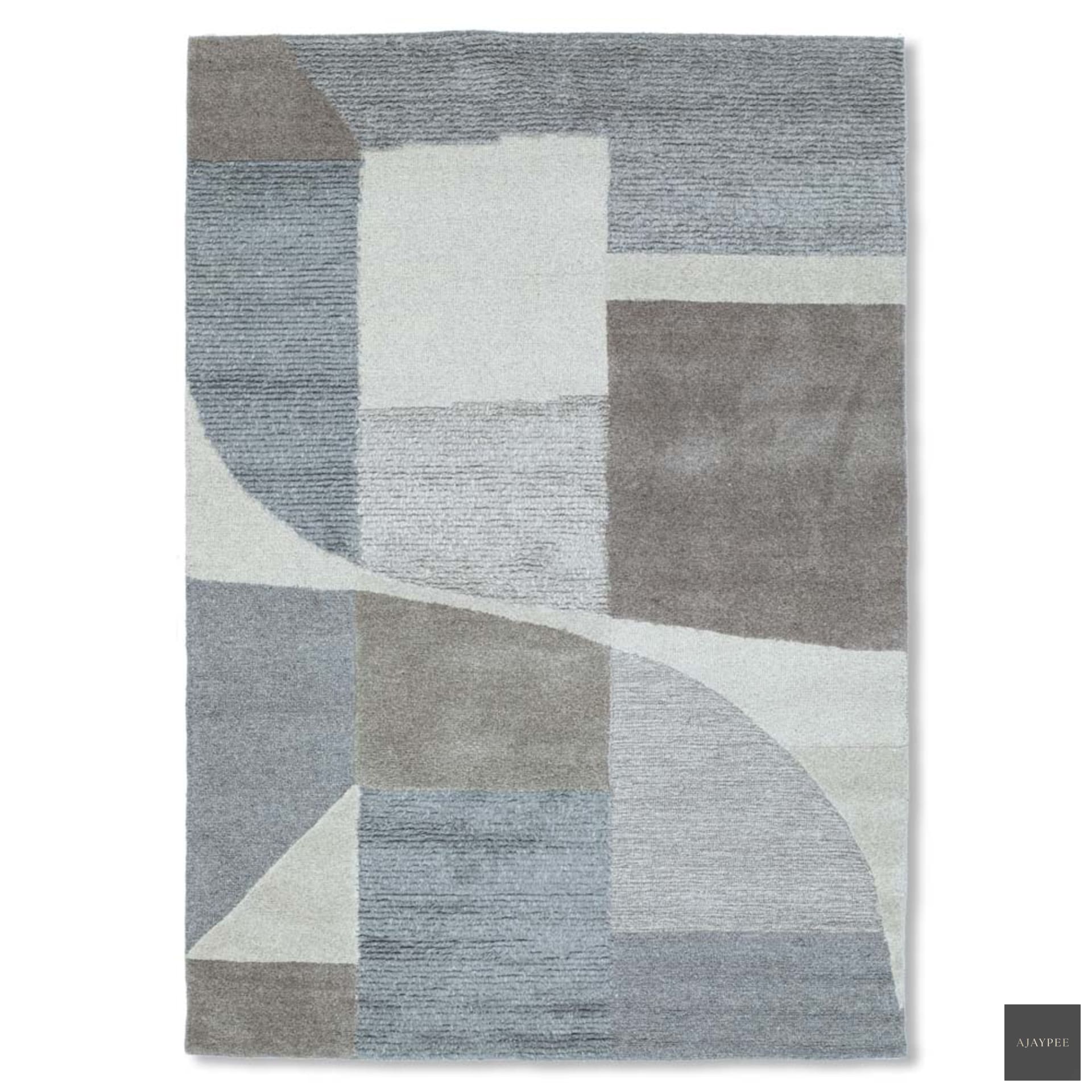 Gallery Rug Hand Tufted Woollen Rug - Cotton - Hand Tufted - Ajaypee Carpets (Thumbnail 2)