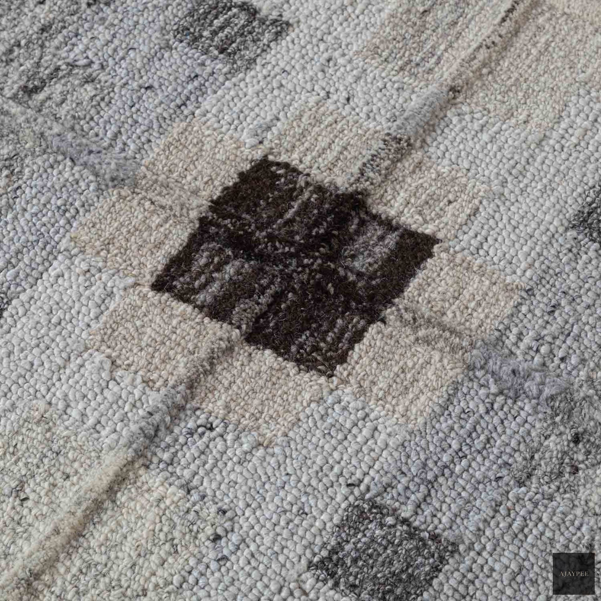 Heck Handtufted Woollen Rug By Mariella Ienna - Cotton - Hand Tufted - Ajaypee Carpets (Thumbnail 4)