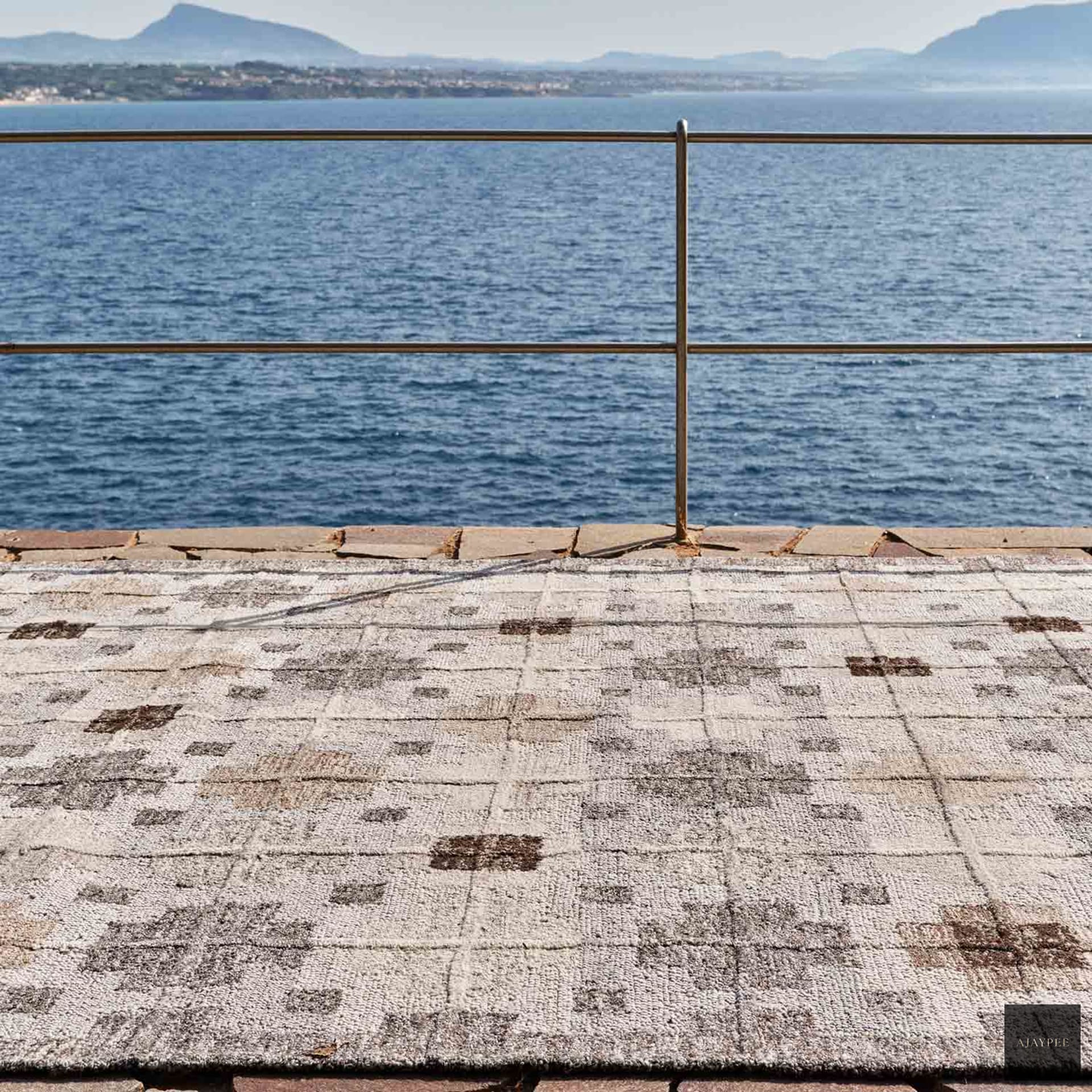 Heck Handtufted Woollen Rug By Mariella Ienna - Cotton - Hand Tufted - Ajaypee Carpets (Thumbnail 5)