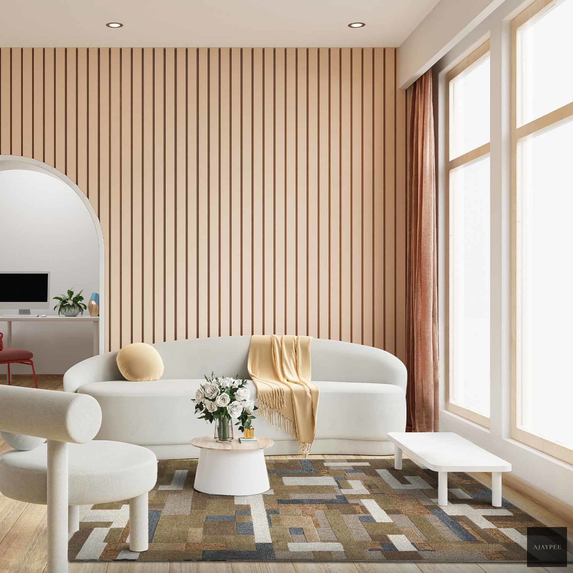 Heqet Hand Tufted Woollen And Viscose Rug handmade carpet