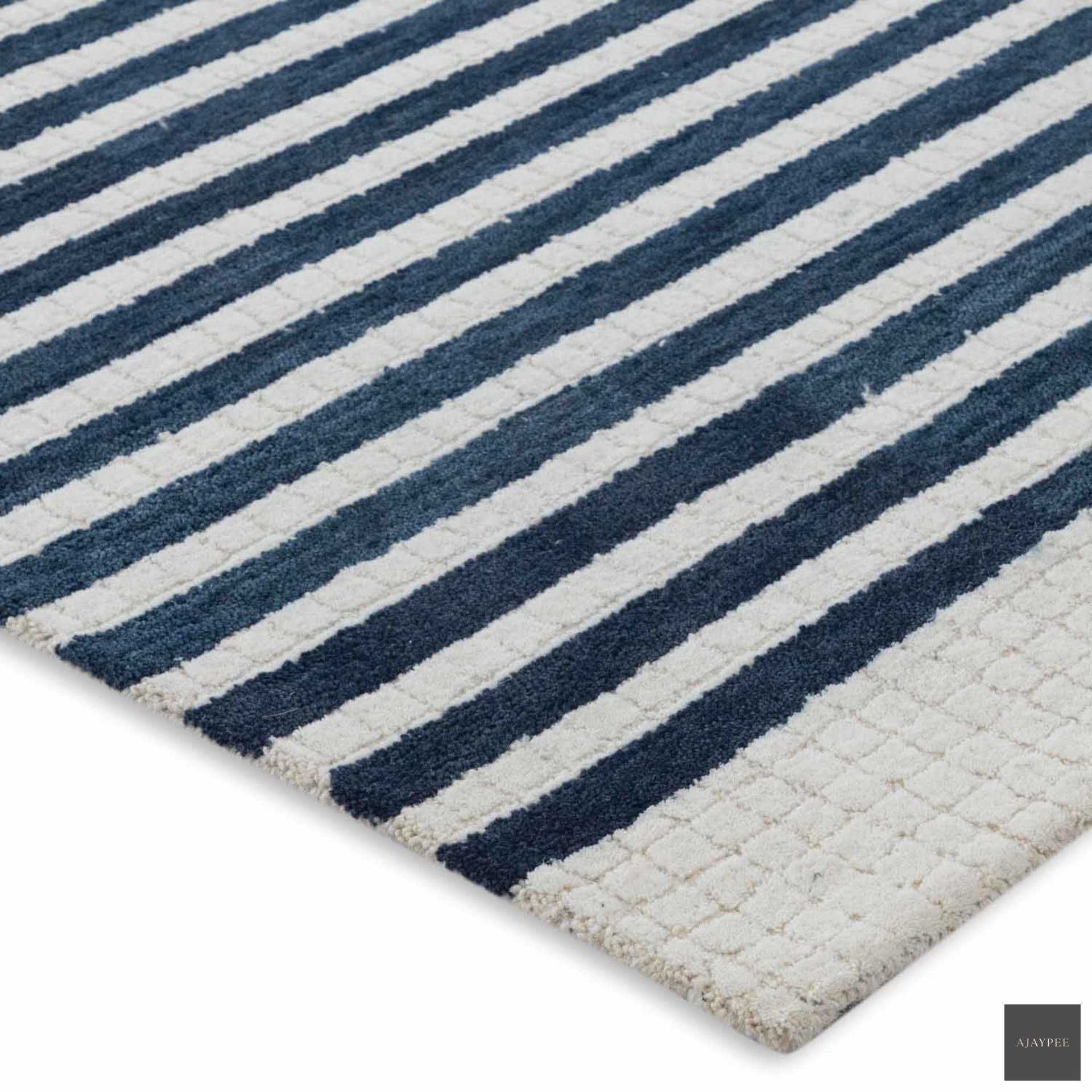 Ibby Hand Tufted Woollen Rug - Cotton - Hand Tufted - Ajaypee Carpets (Thumbnail 3)