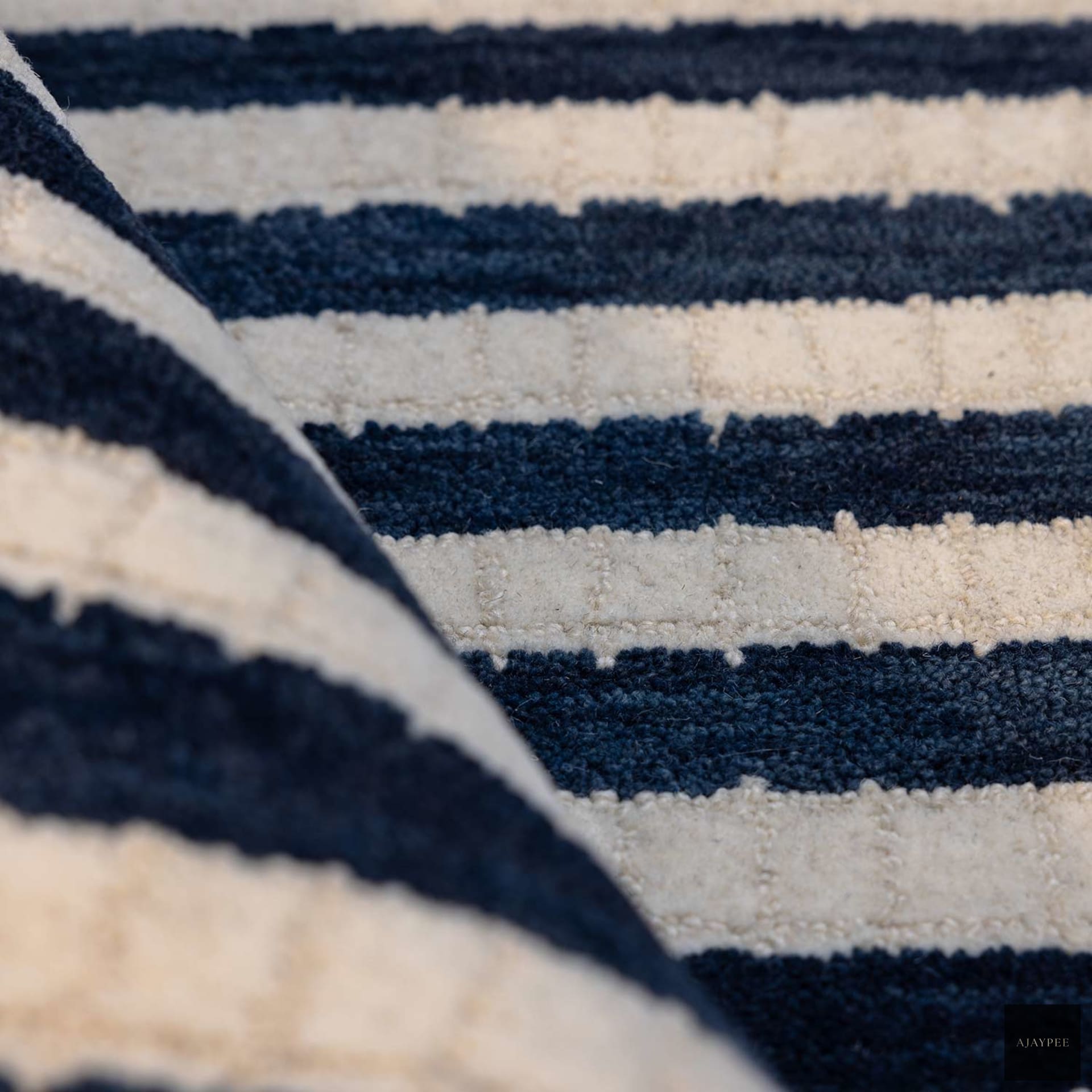 Ibby Hand Tufted Woollen Rug - Cotton - Hand Tufted - Ajaypee Carpets (Thumbnail 5)