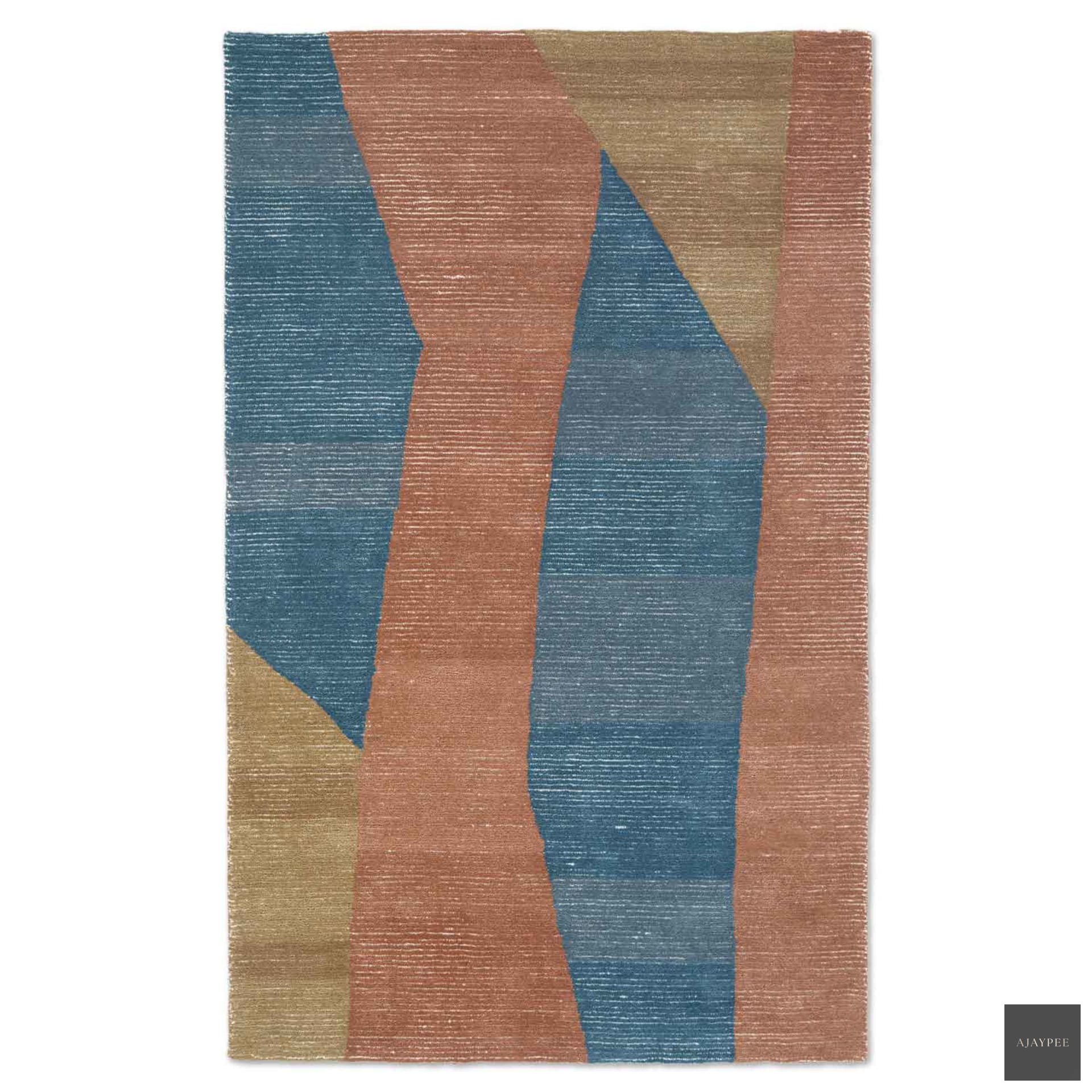 Iilahi Hand Tufted Woollen Rug - Cotton - Hand Tufted - Ajaypee Carpets (Thumbnail 2)
