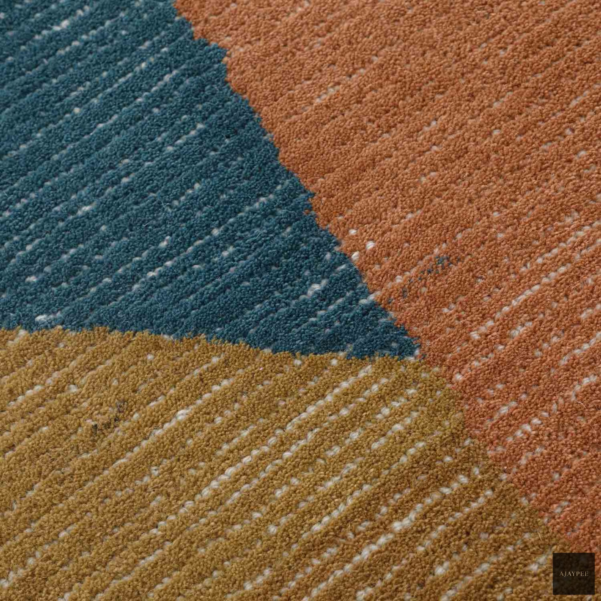 Iilahi Hand Tufted Woollen Rug - Cotton - Hand Tufted - Ajaypee Carpets (Thumbnail 4)
