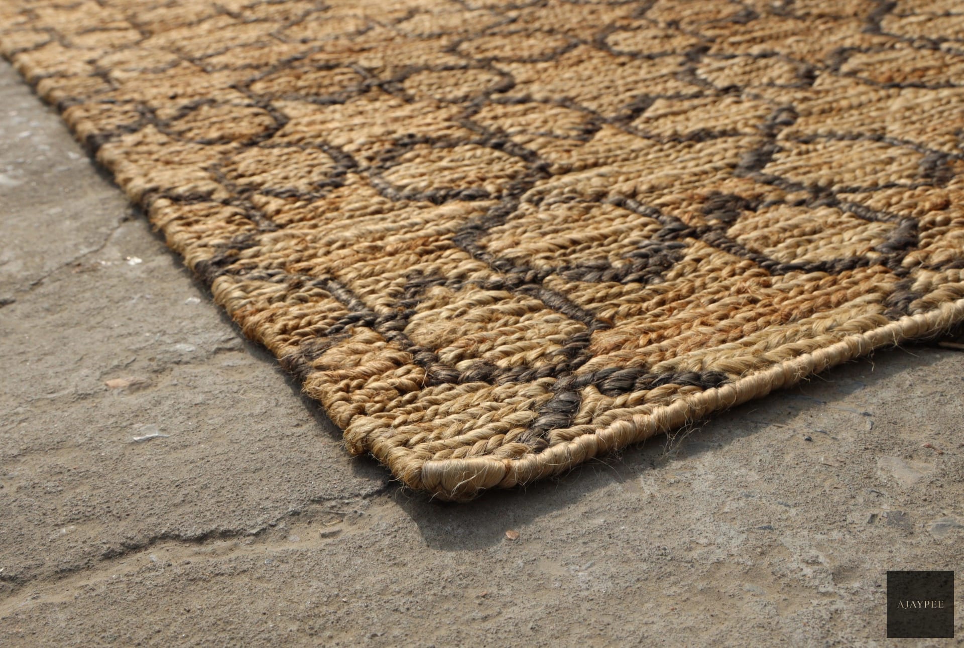 WEBA - Jute - Hand Woven - Ajaypee Carpets (Thumbnail 5)