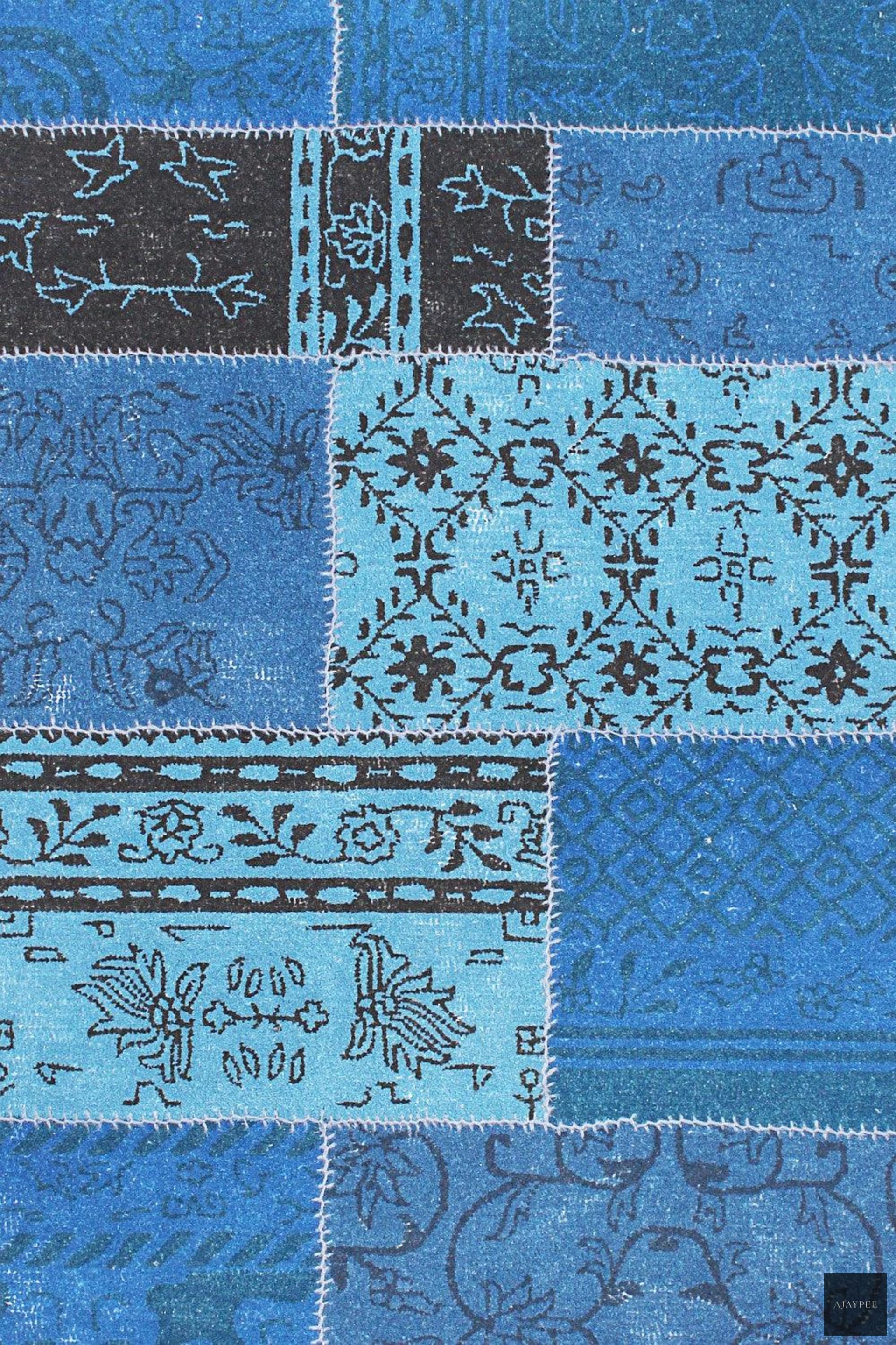 Wool HandTufted Carpet-Bloct - Cotton - Hand Tufted - Ajaypee Carpets (View 1)