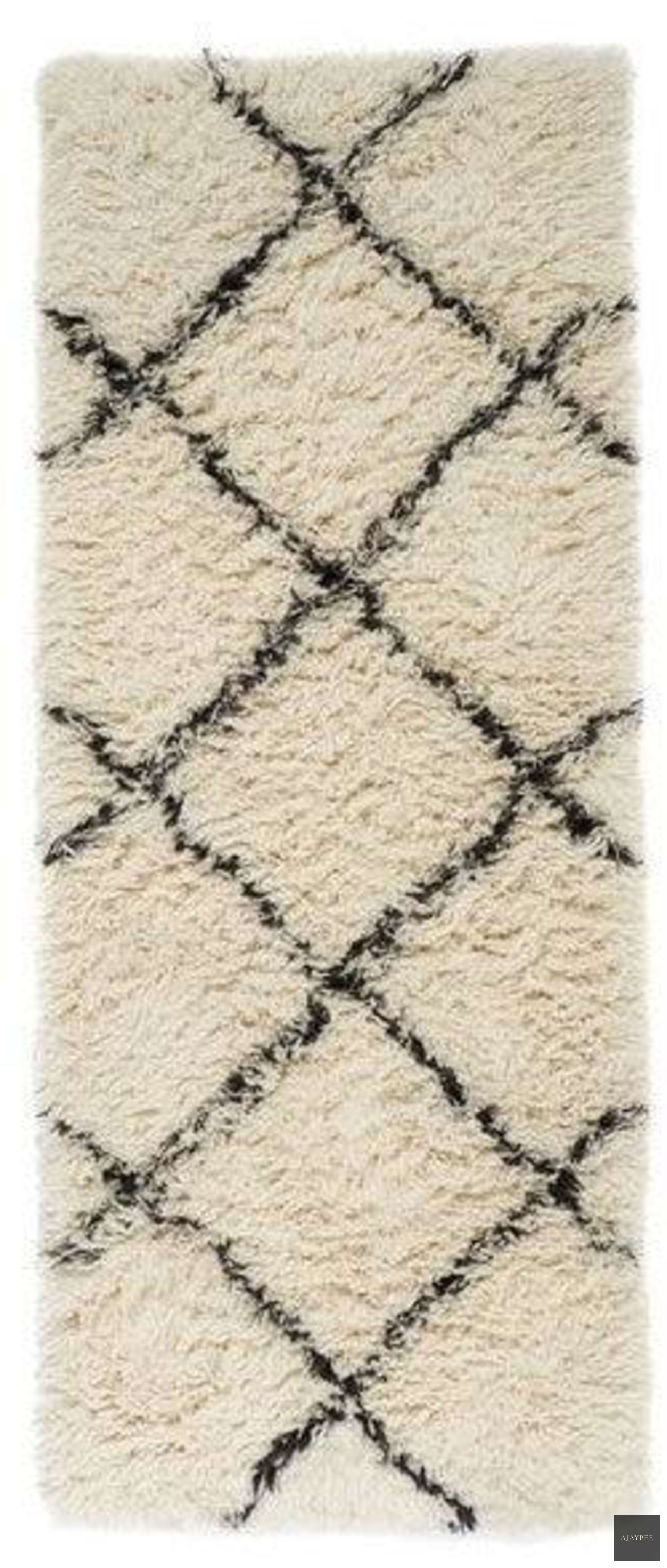 Wool Handtufted Carpet - Moda Putty - Cotton - Hand Woven - Ajaypee Carpets (Thumbnail 3)