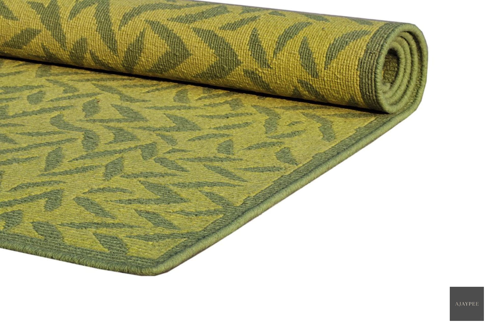 Woolen Sumak - Lilah - Cotton - Flatweave - Ajaypee Carpets (Thumbnail 4)