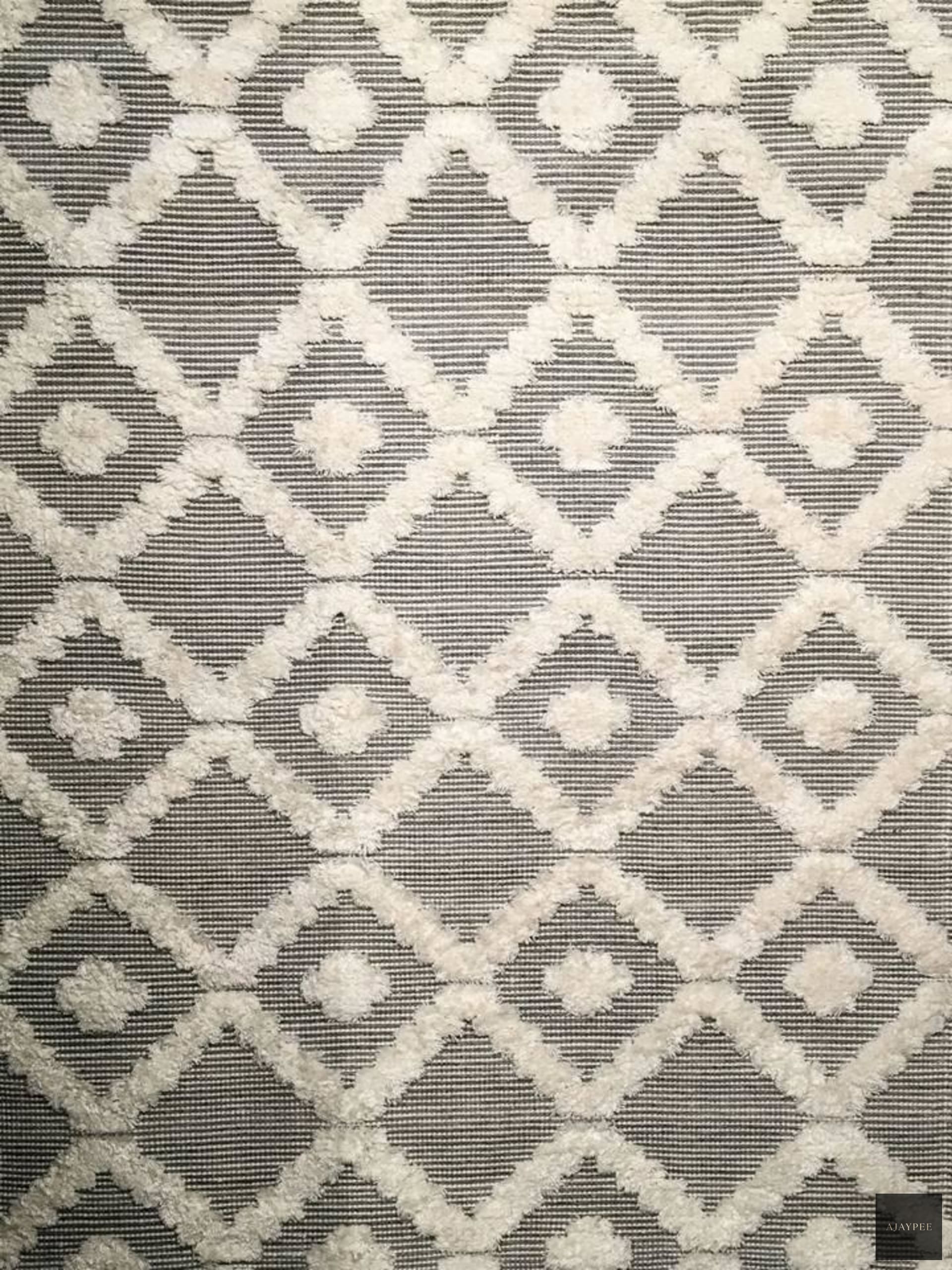 Bamboo Silk Handwoven Rug-Flat & Sagi – Cotton Hand Knotted handmade carpet by Ajaypee Carpets