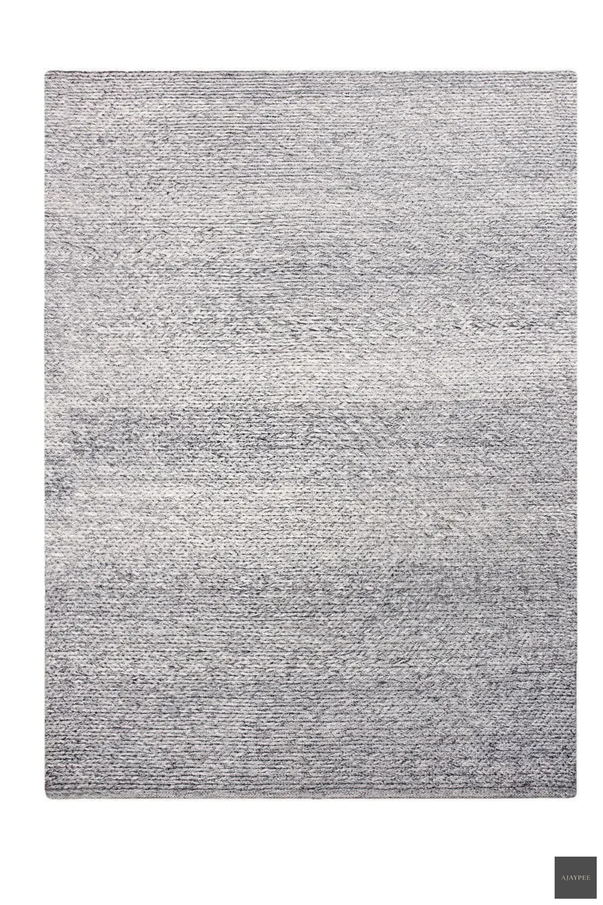Bamboo Handwoven Rug _Somekh - Wool & Silk Blend - Flatweave - Ajaypee Carpets (Thumbnail 4)