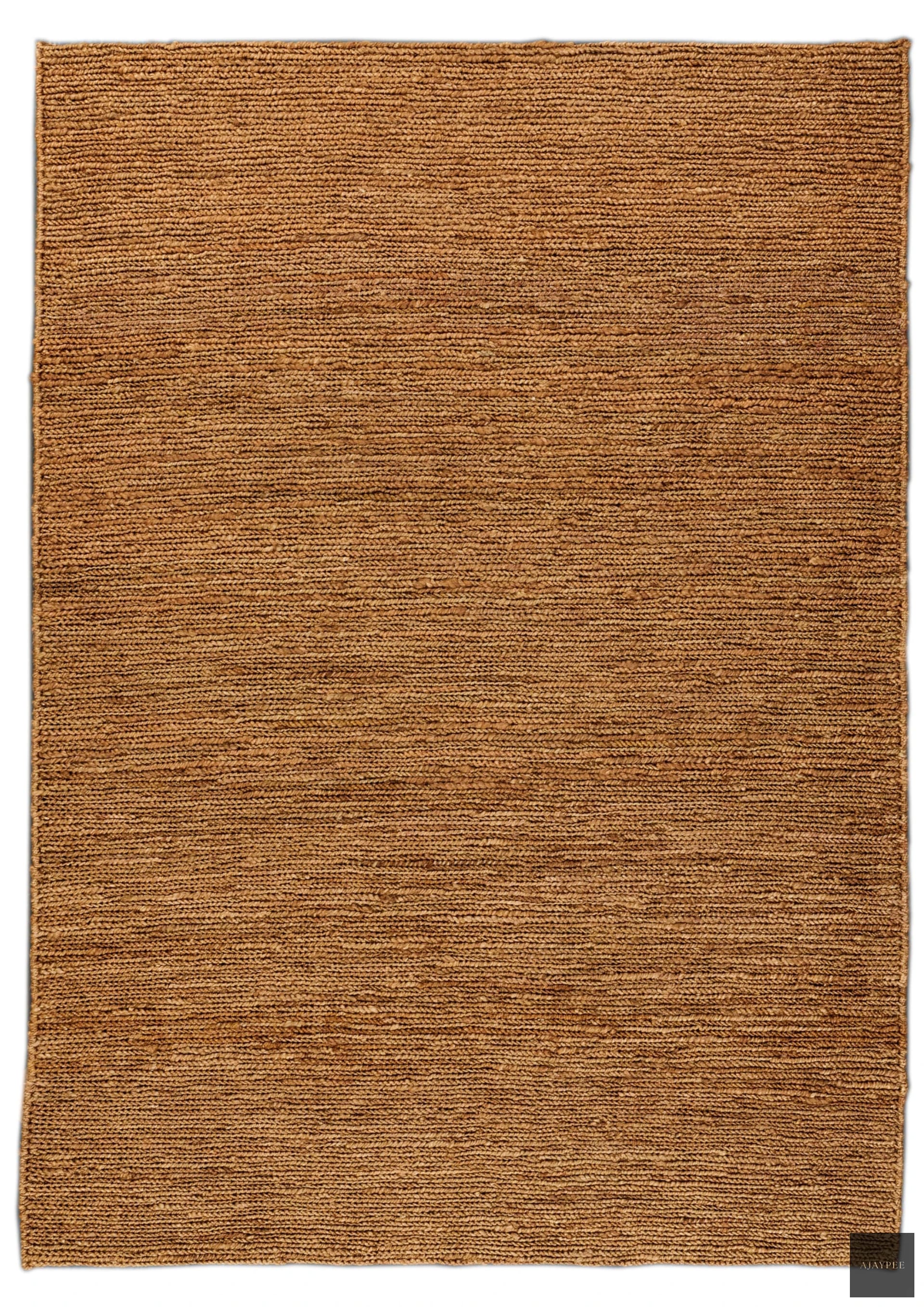 Hemp Hand Woven Rug _ Espresso Lines – Jute Hand Woven handmade carpet by Ajaypee Carpets