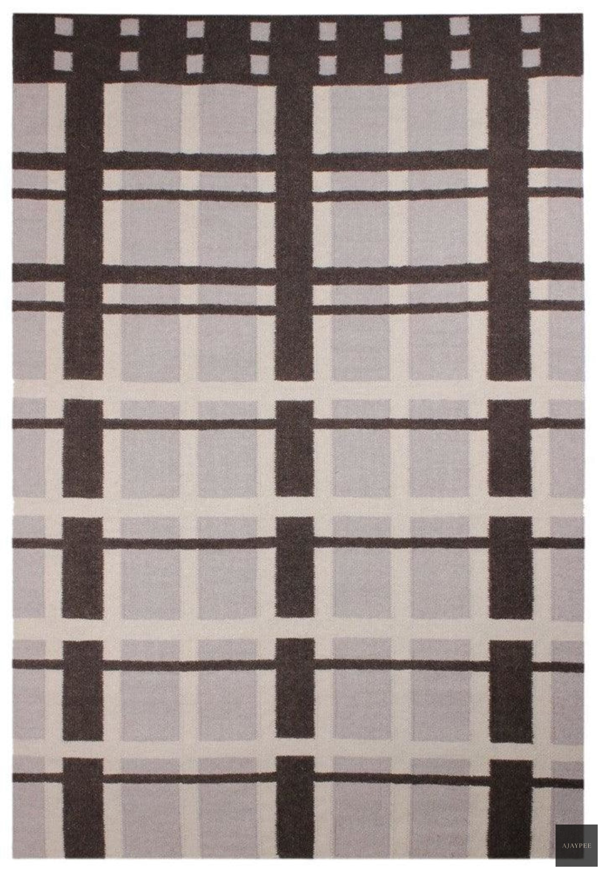 Wool HandWoven Rug_Gawe – Cotton Flatweave handmade carpet by Ajaypee Carpets