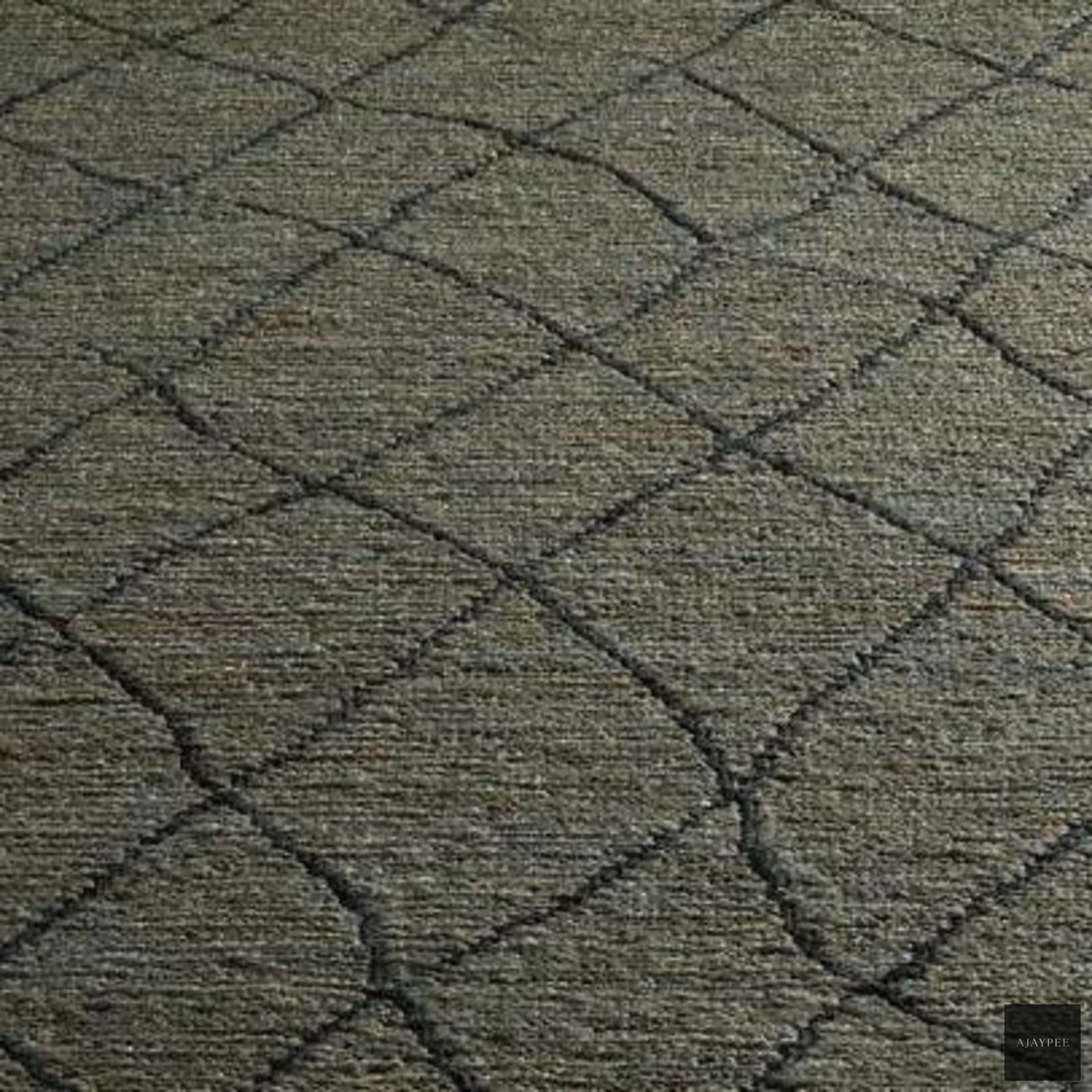 Hemp Hand Woven Rug _ Jade - Jute - Flatweave - Ajaypee Carpets (Detail)