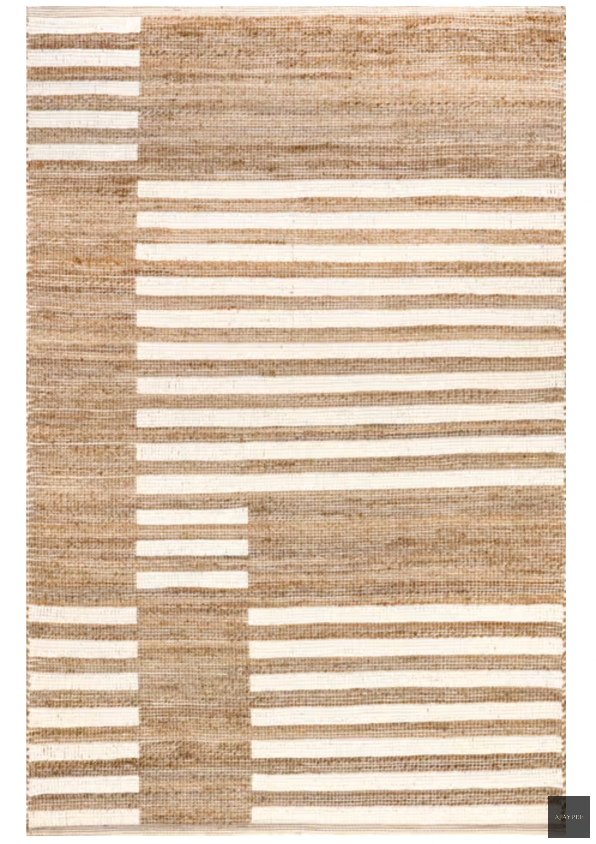 Hemp Hand Woven Rug _Dexo - Jute - Flatweave - Ajaypee Carpets