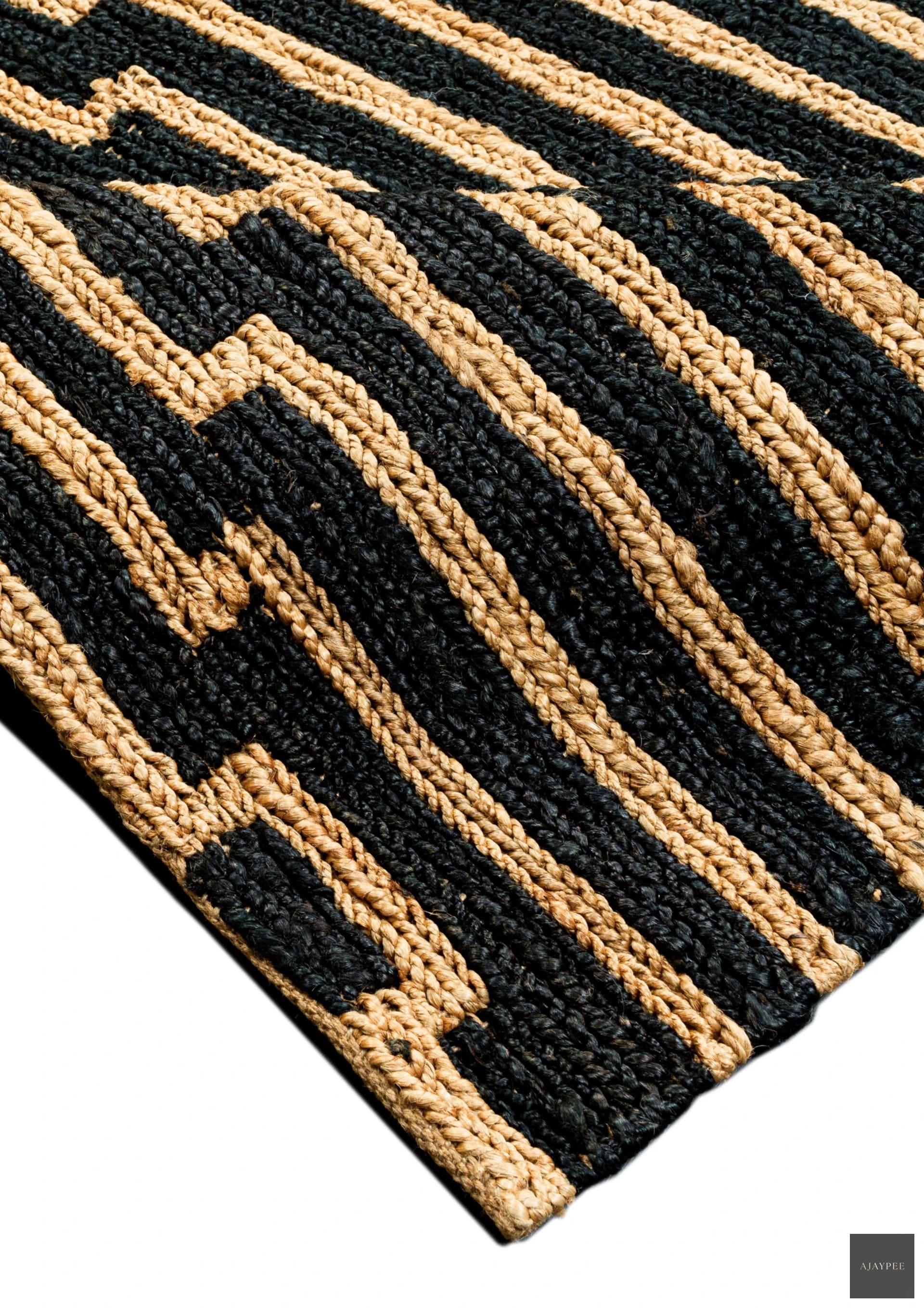 Hemp Hand Woven Rug _Wilma - Jute - Hand Woven - Ajaypee Carpets (Thumbnail 2)