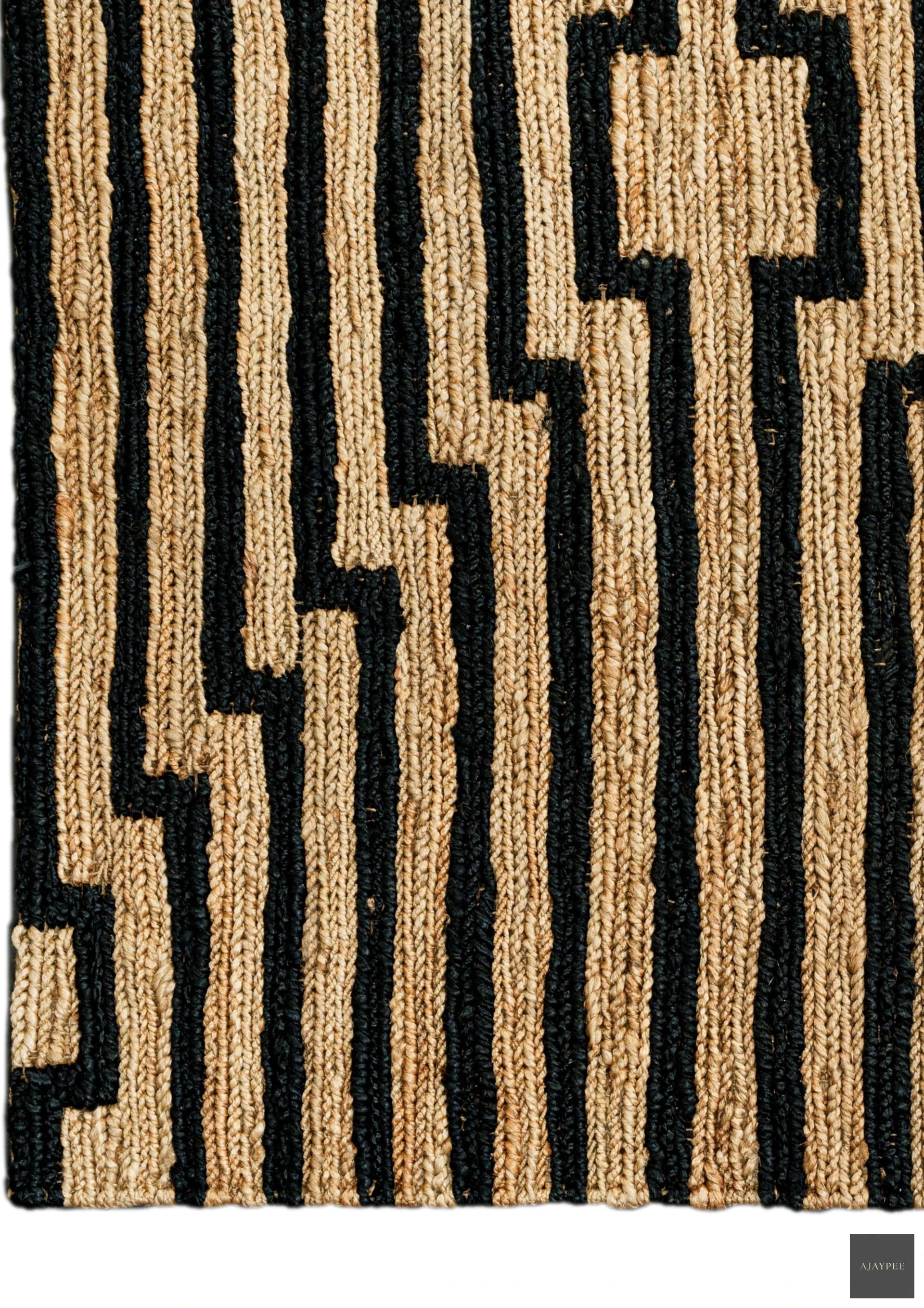 Hemp Hand Woven Rug _Wilma - Jute - Hand Woven - Ajaypee Carpets (Thumbnail 4)