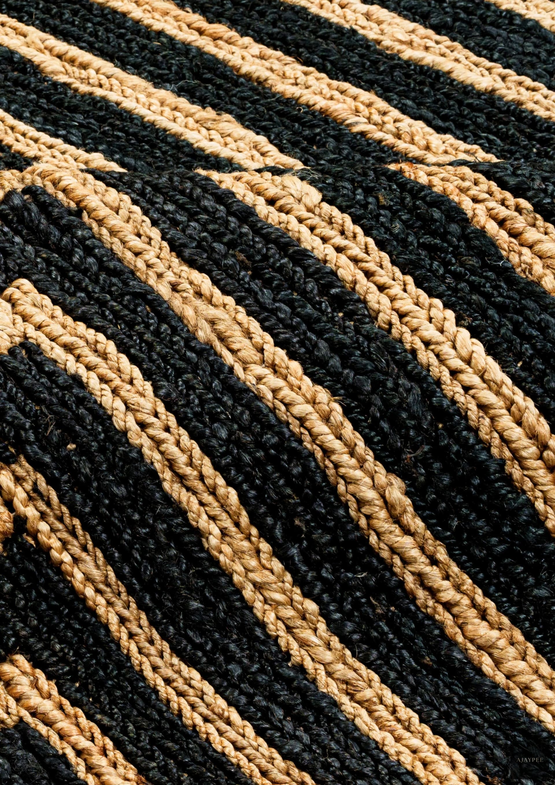 Hemp Hand Woven Rug _Wilma - Jute - Hand Woven - Ajaypee Carpets (Thumbnail 5)