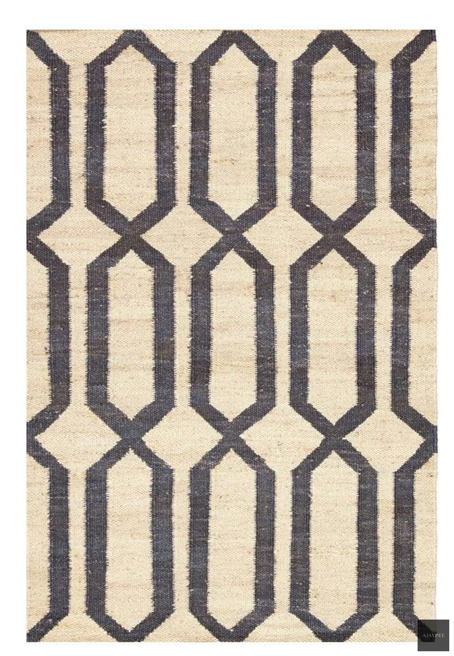 Hemp Hand Woven Rug Flat - Fiji - Hemp - Hand Woven - Ajaypee Carpets