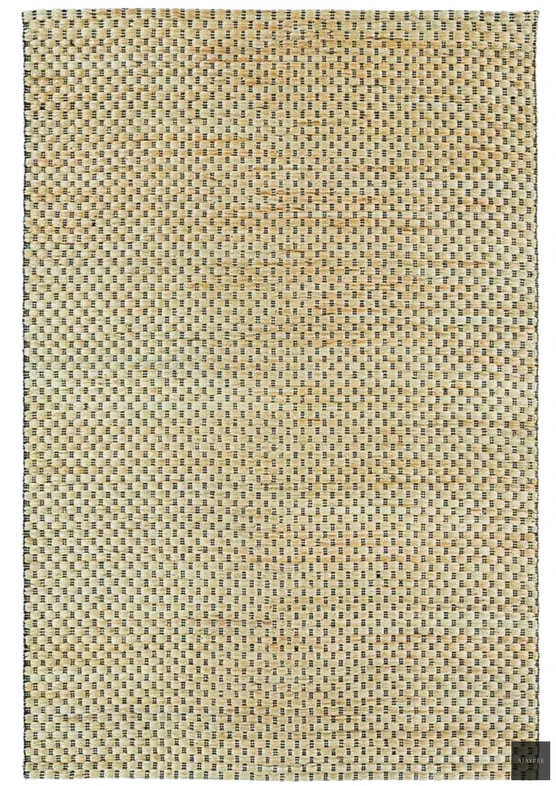 Hemp Hand Woven Rug:Monte Natural - Jute - Hand Woven - Ajaypee Carpets