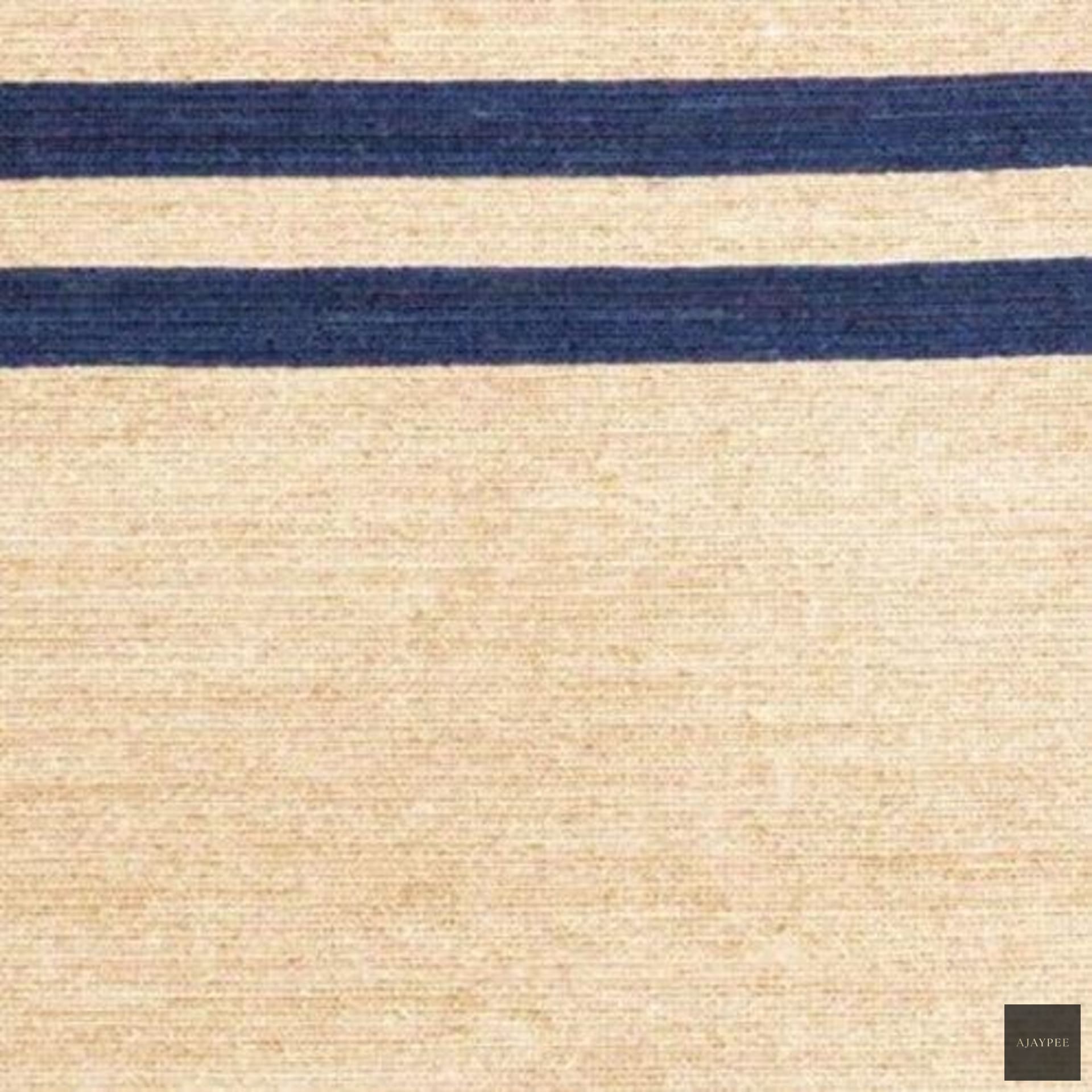 Hemp Hand Woven Rug Pony_ Stripes - Jute - Flatweave - Ajaypee Carpets (Detail)