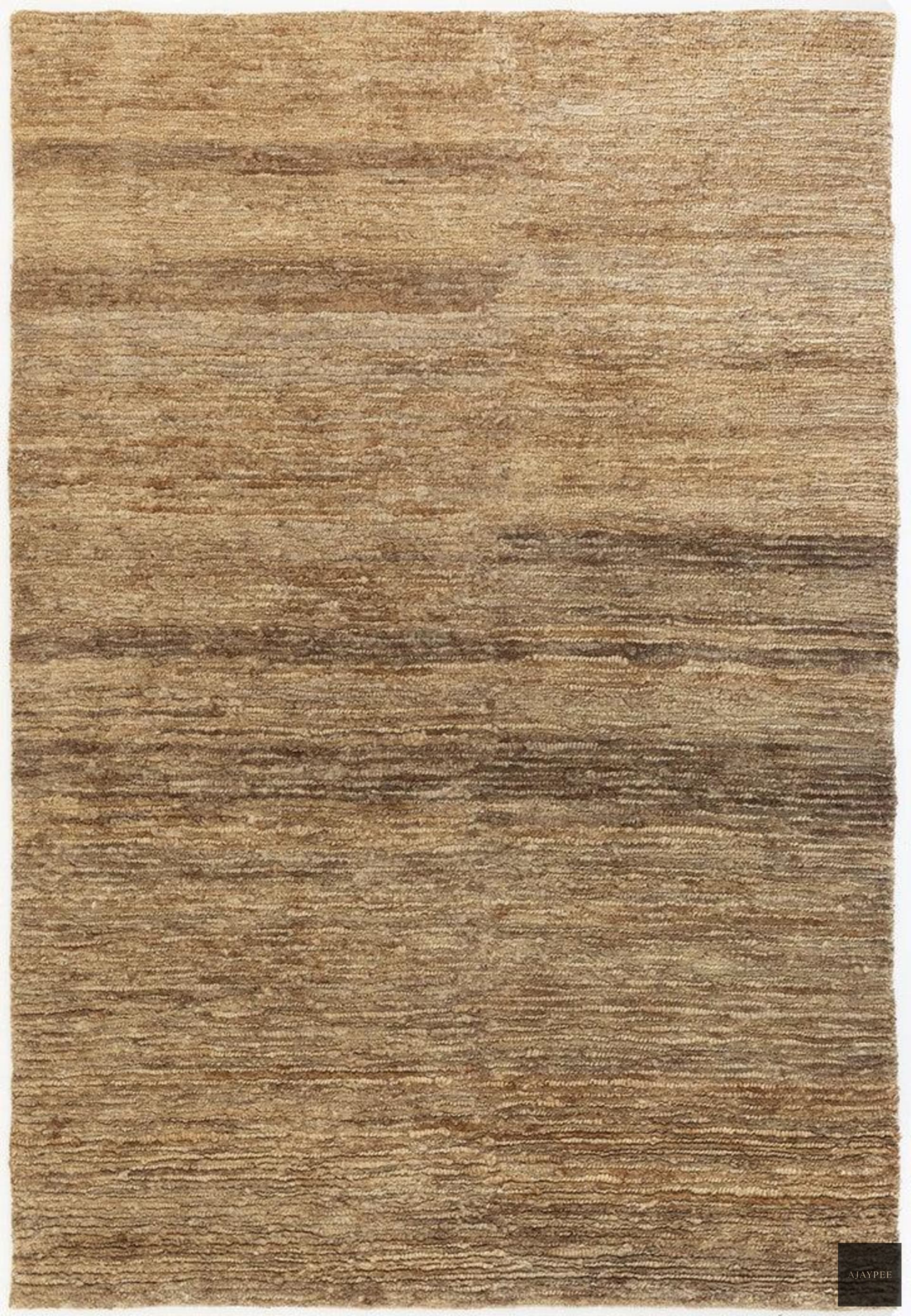 Hemp Handknotted Carpet   Loop & Cut - Jute - Hand Knotted - Ajaypee Carpets