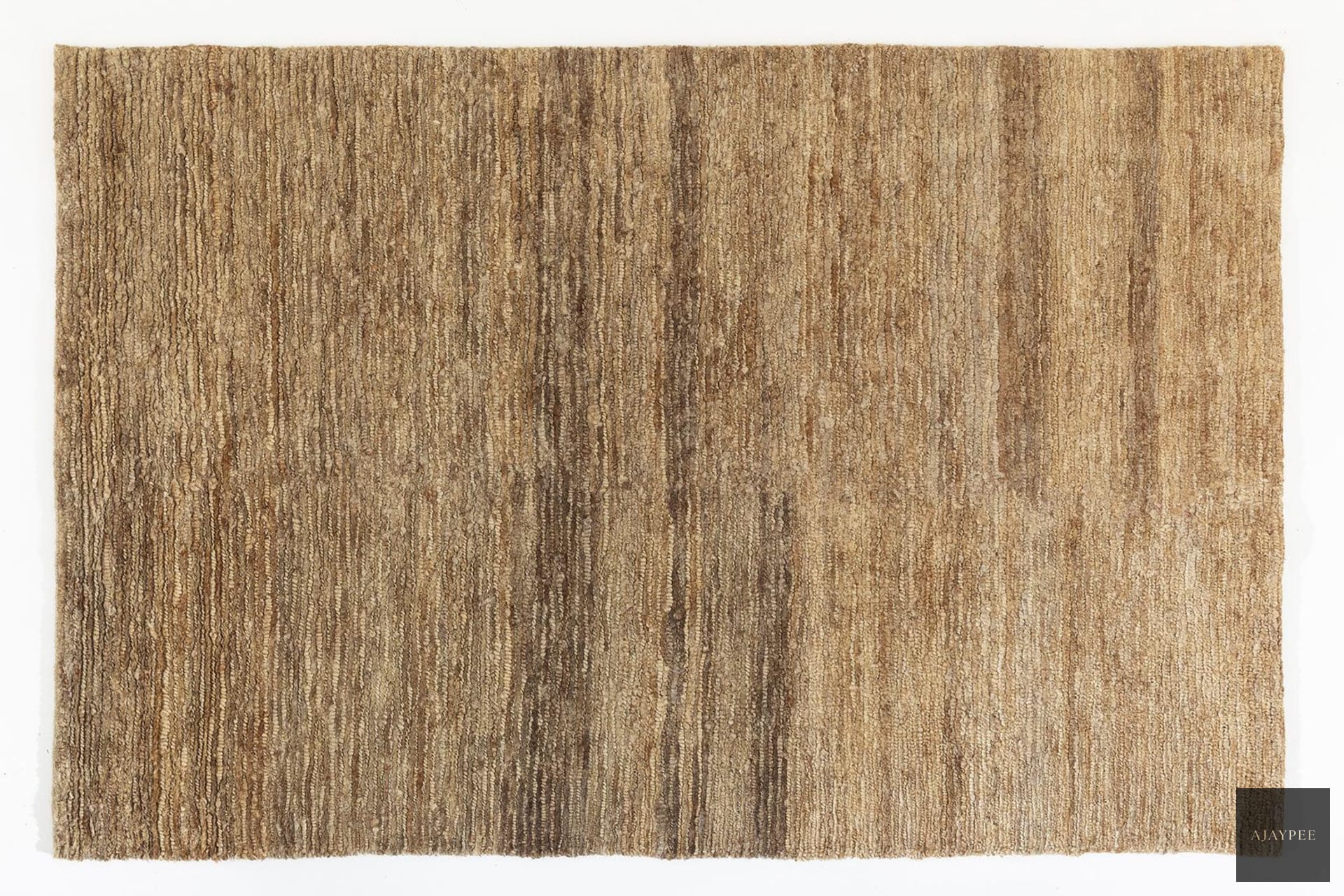 Hemp Handknotted Carpet _ Loop & Cut - Jute - Hand Knotted - Ajaypee Carpets (Thumbnail 4)