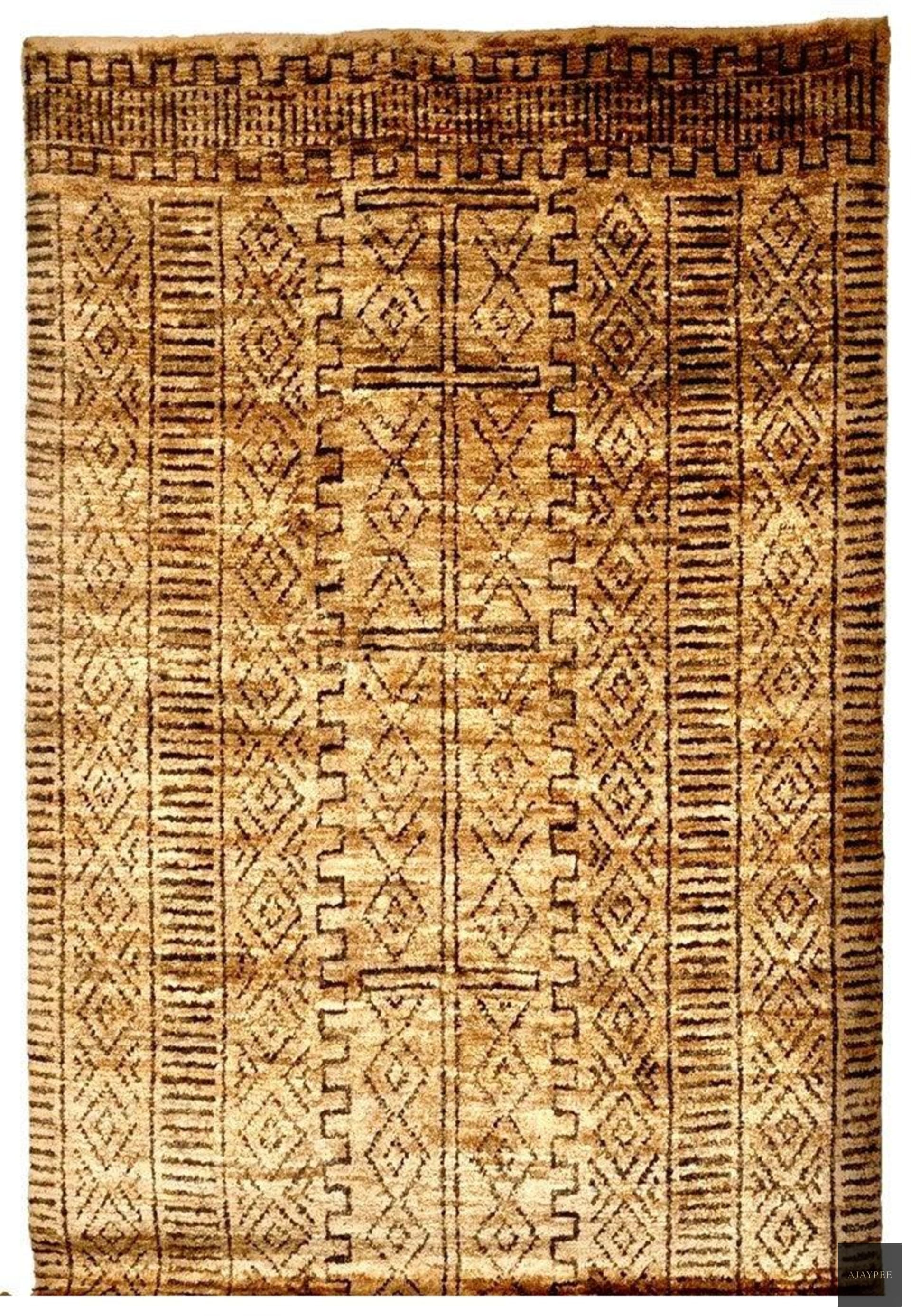 Hemp Handknotted Carpet : Cypress – Jute Hand Knotted handmade carpet by Ajaypee Carpets
